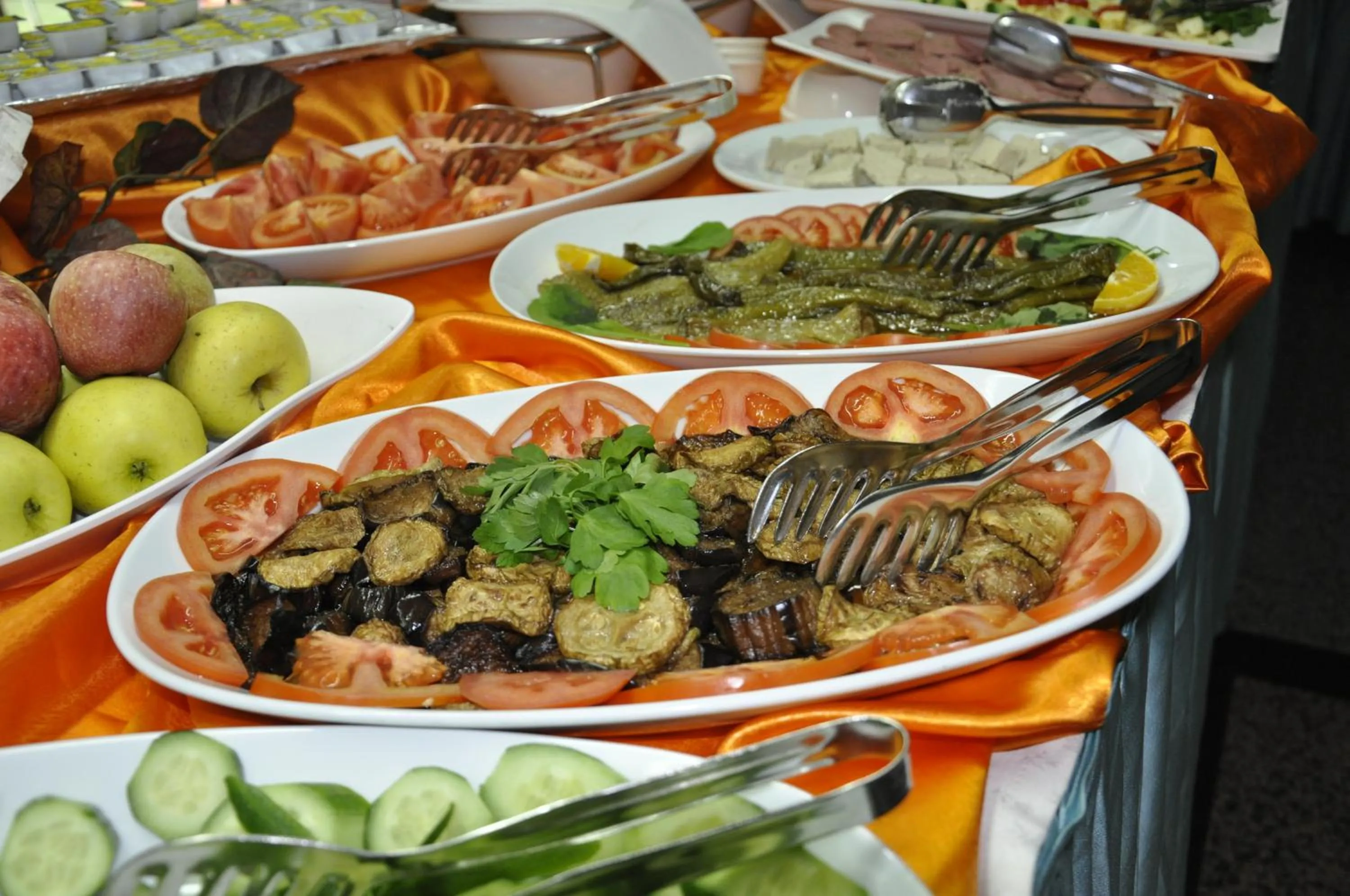 Buffet breakfast in Kayalar Hotel