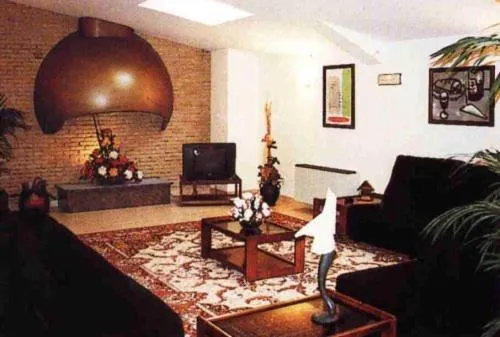 Communal lounge/ TV room in Hotel La Seu