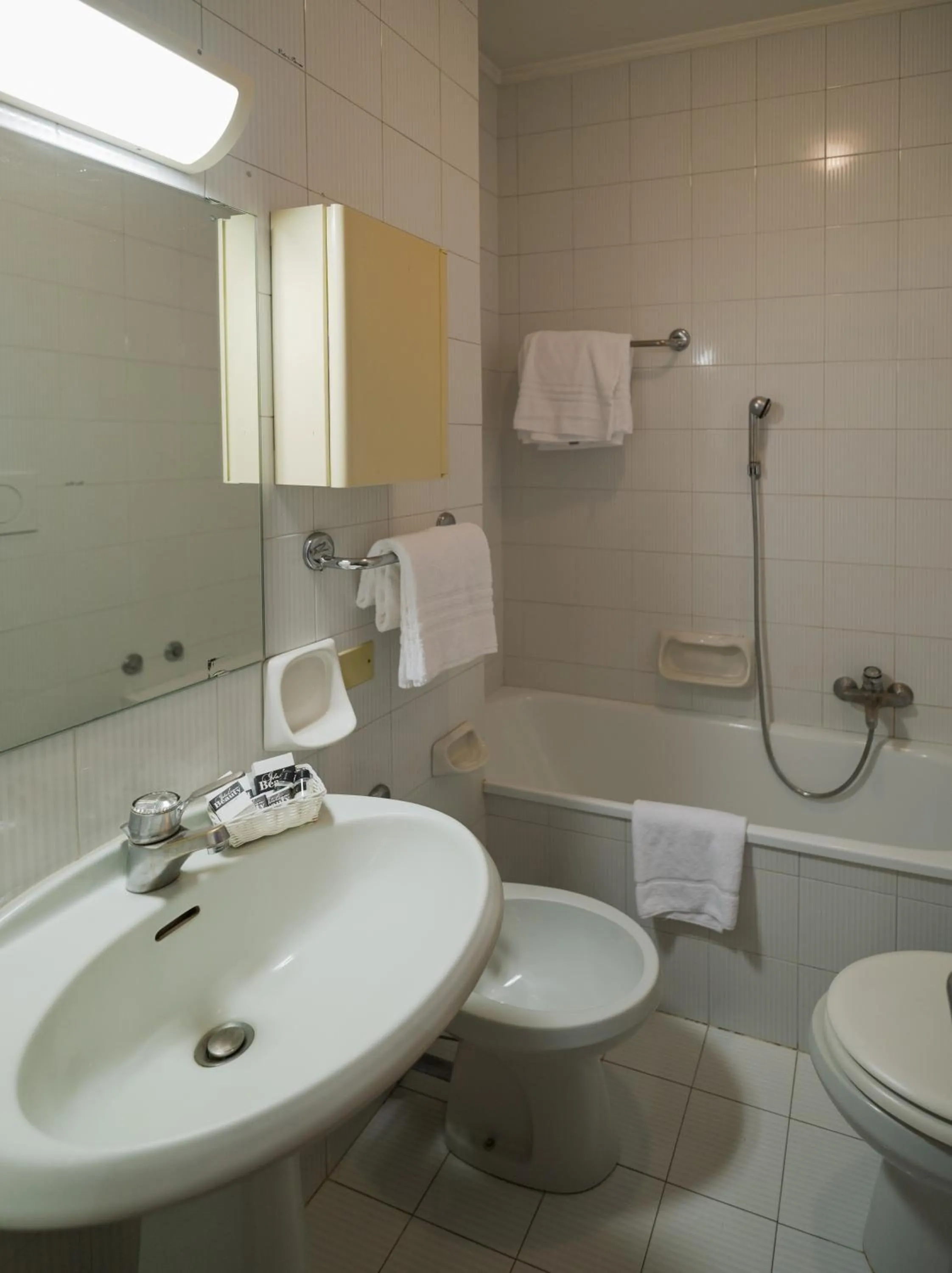 Toilet in Hotel Donatello