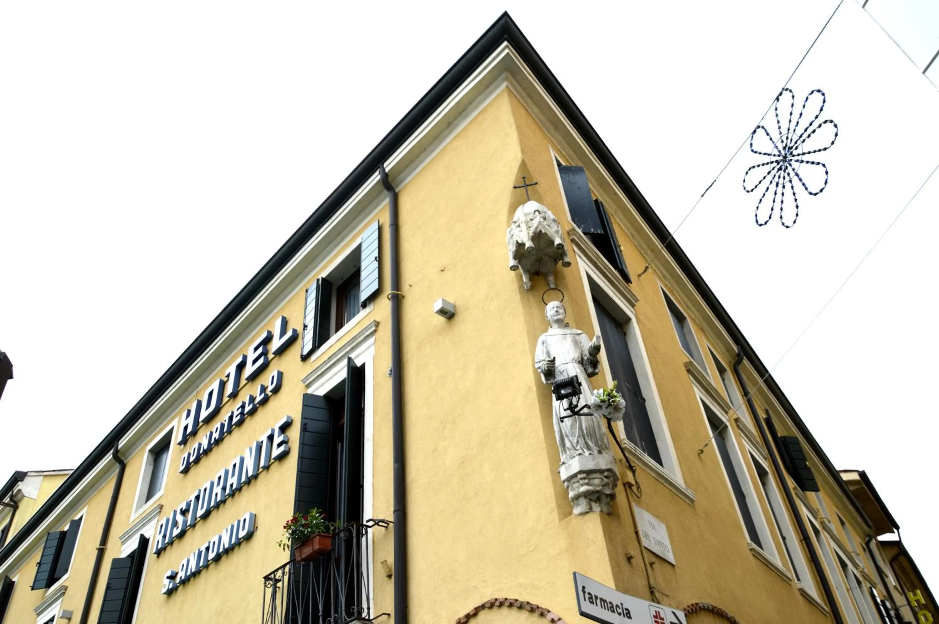 On site in Hotel Donatello