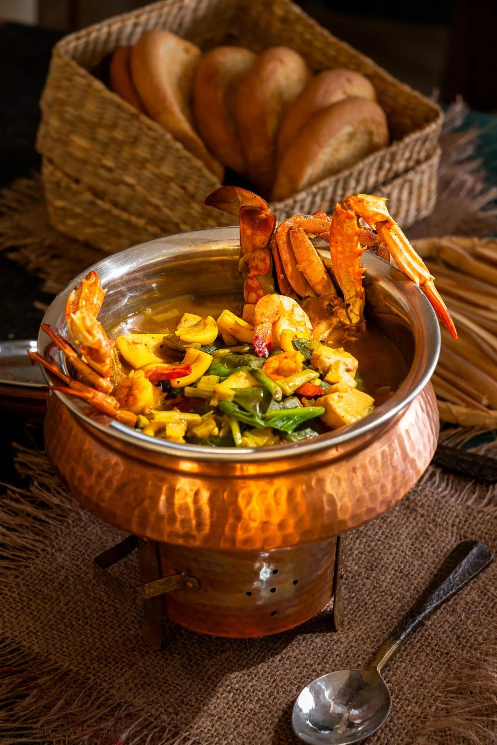 Dinner in The Thinnai Hotel - Jaffna