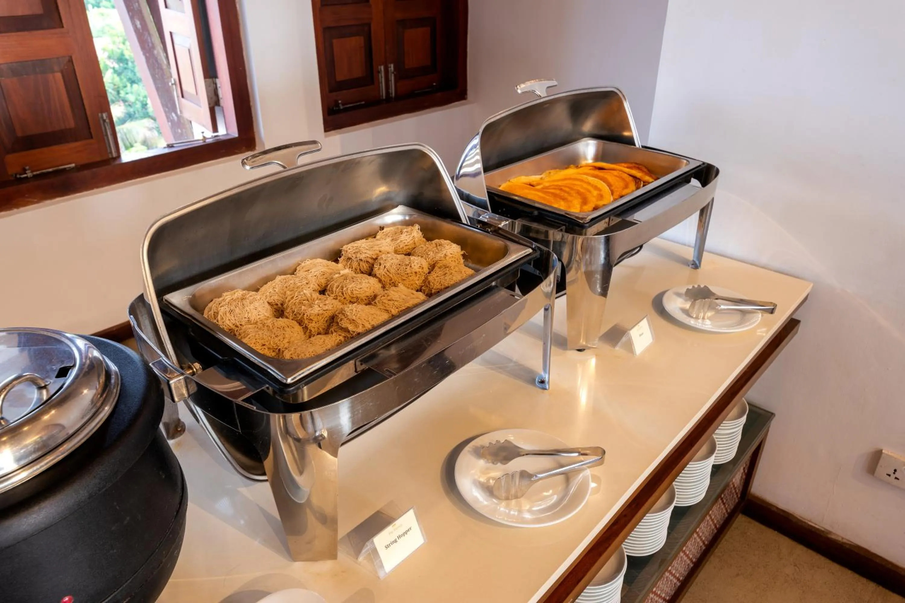 Breakfast in The Thinnai Hotel - Jaffna