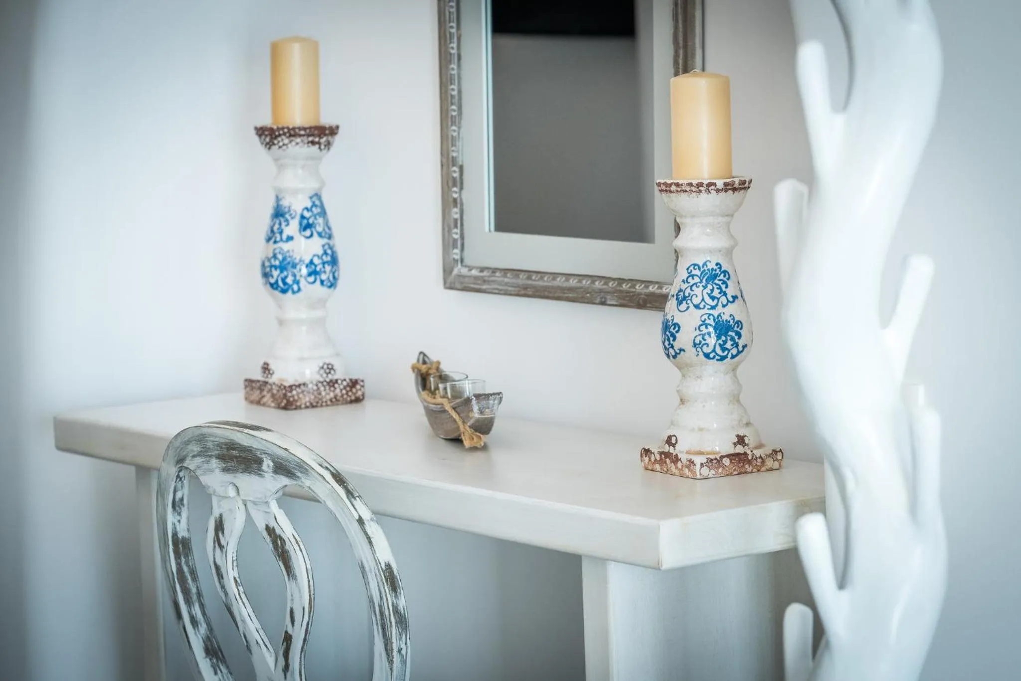 Decorative detail in Angel Luxury Suites