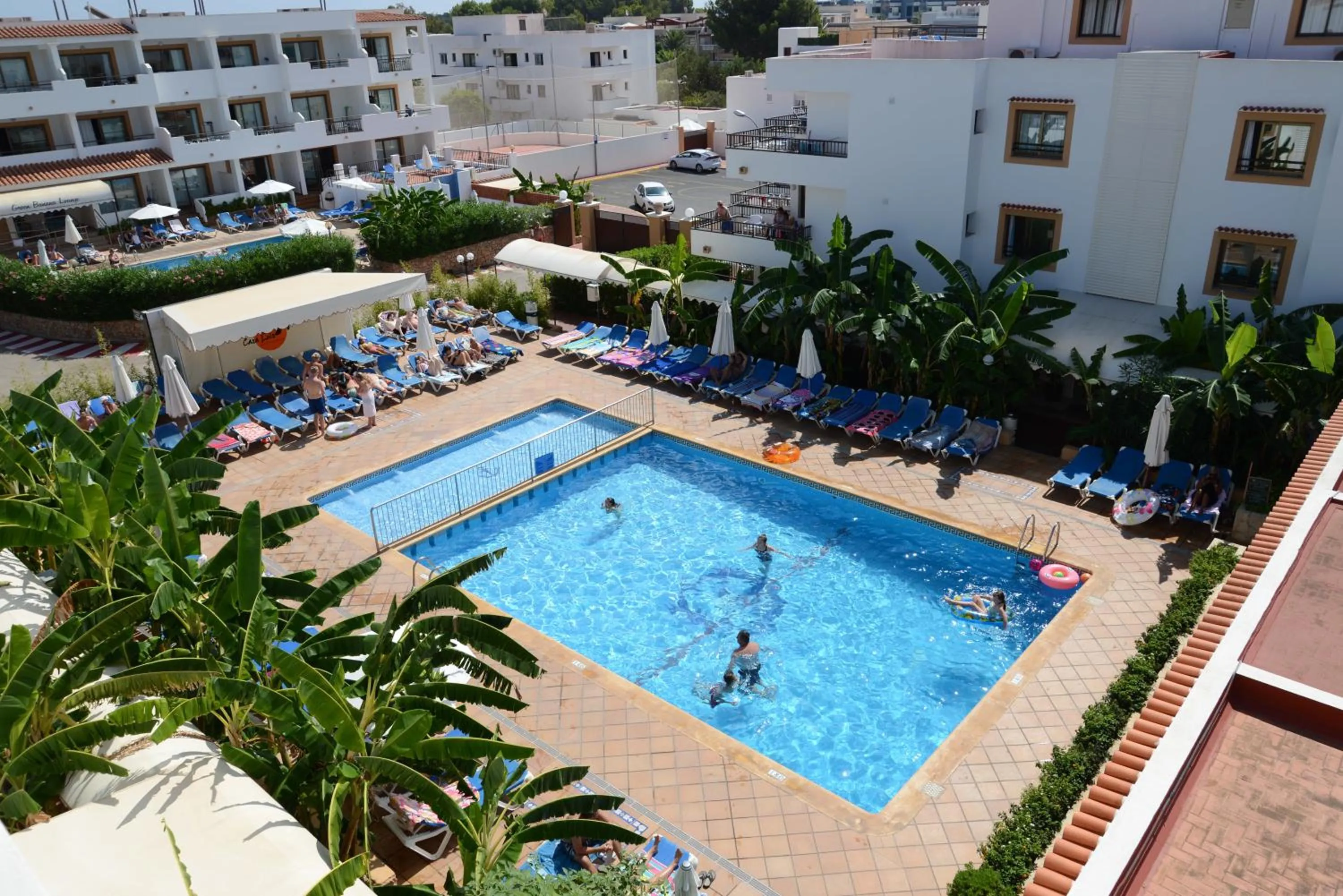 Pool view in Invisa Hotel Casa Luis