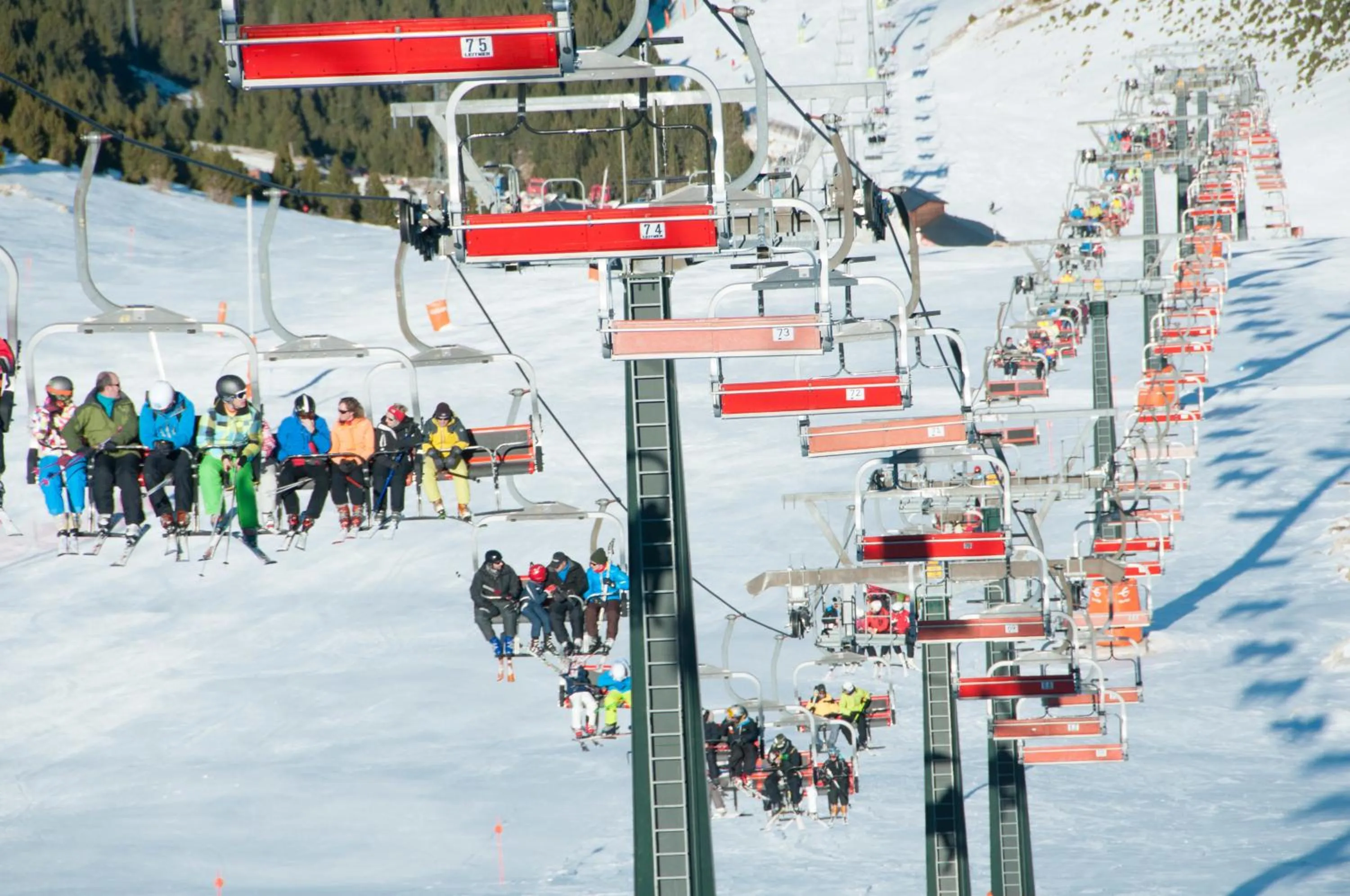 Skiing in Hotel Los Nogales