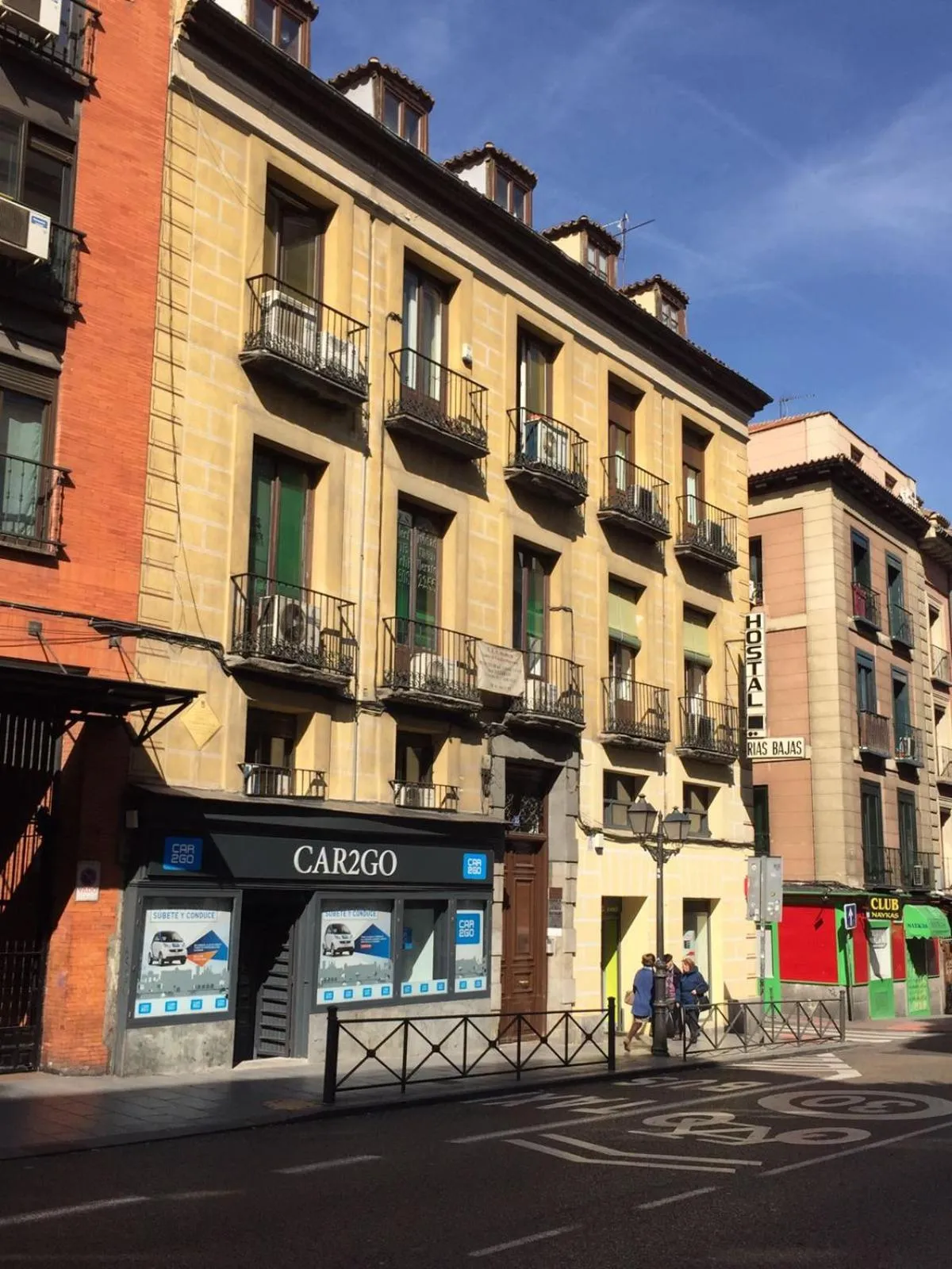 Property building in Hostal Rías Bajas