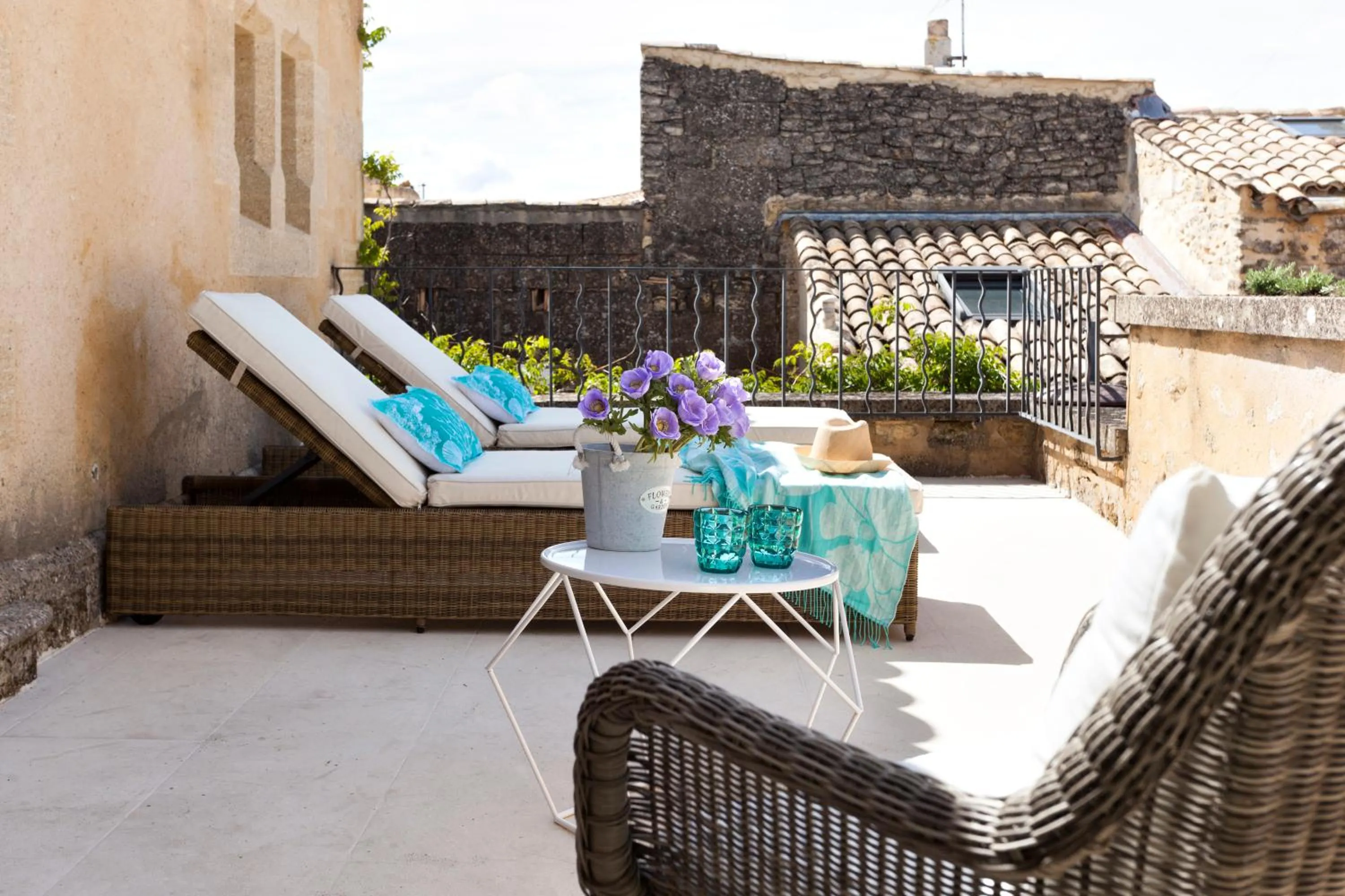 Balcony/Terrace in Le Vieux Castillon