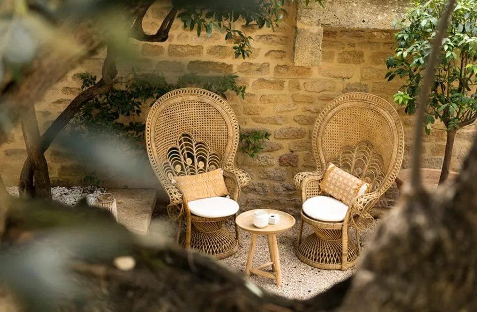 Patio in Le Vieux Castillon