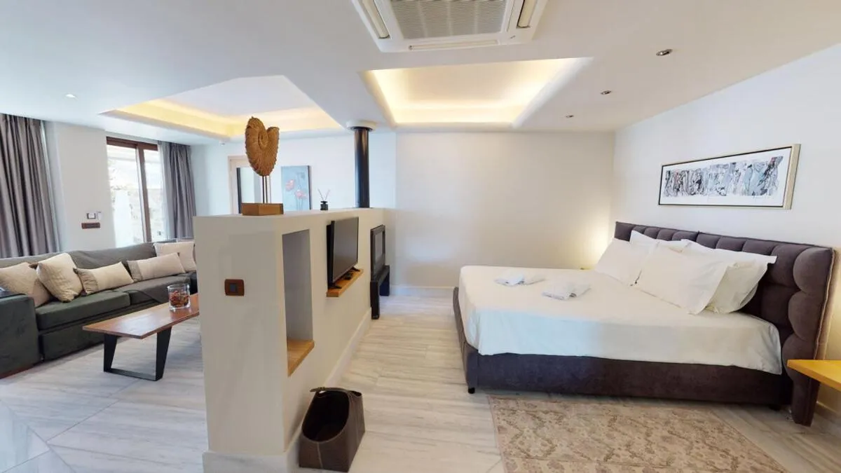 Bed in Valeni Boutique Hotel & Spa