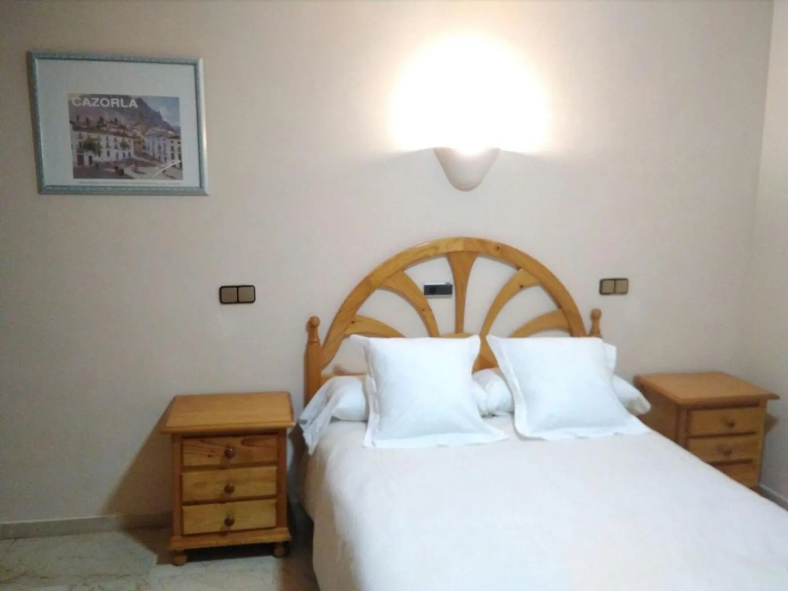 Bed in Hotel Balcón de Cazorla