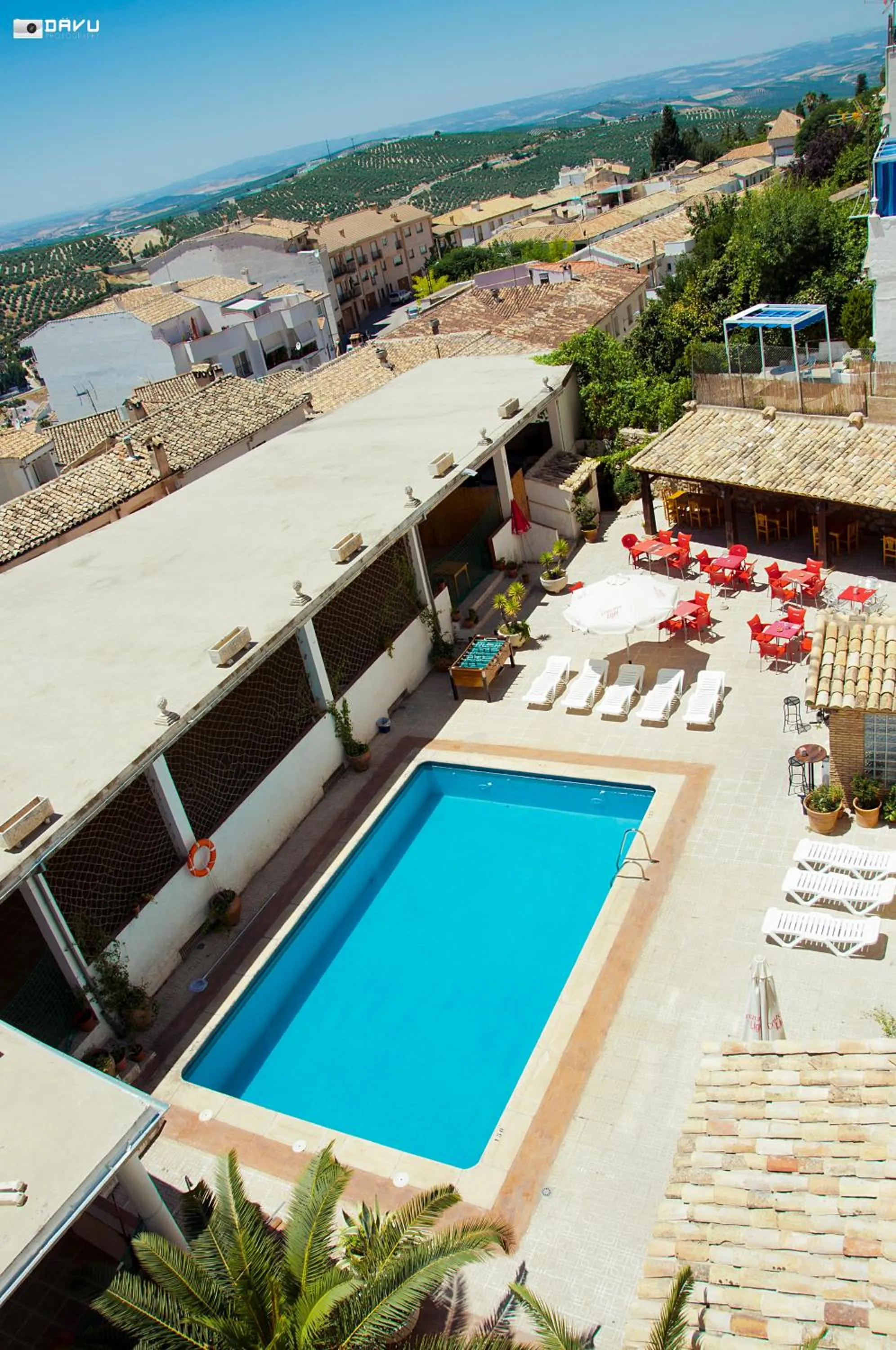 Swimming pool in Hotel Balcón de Cazorla