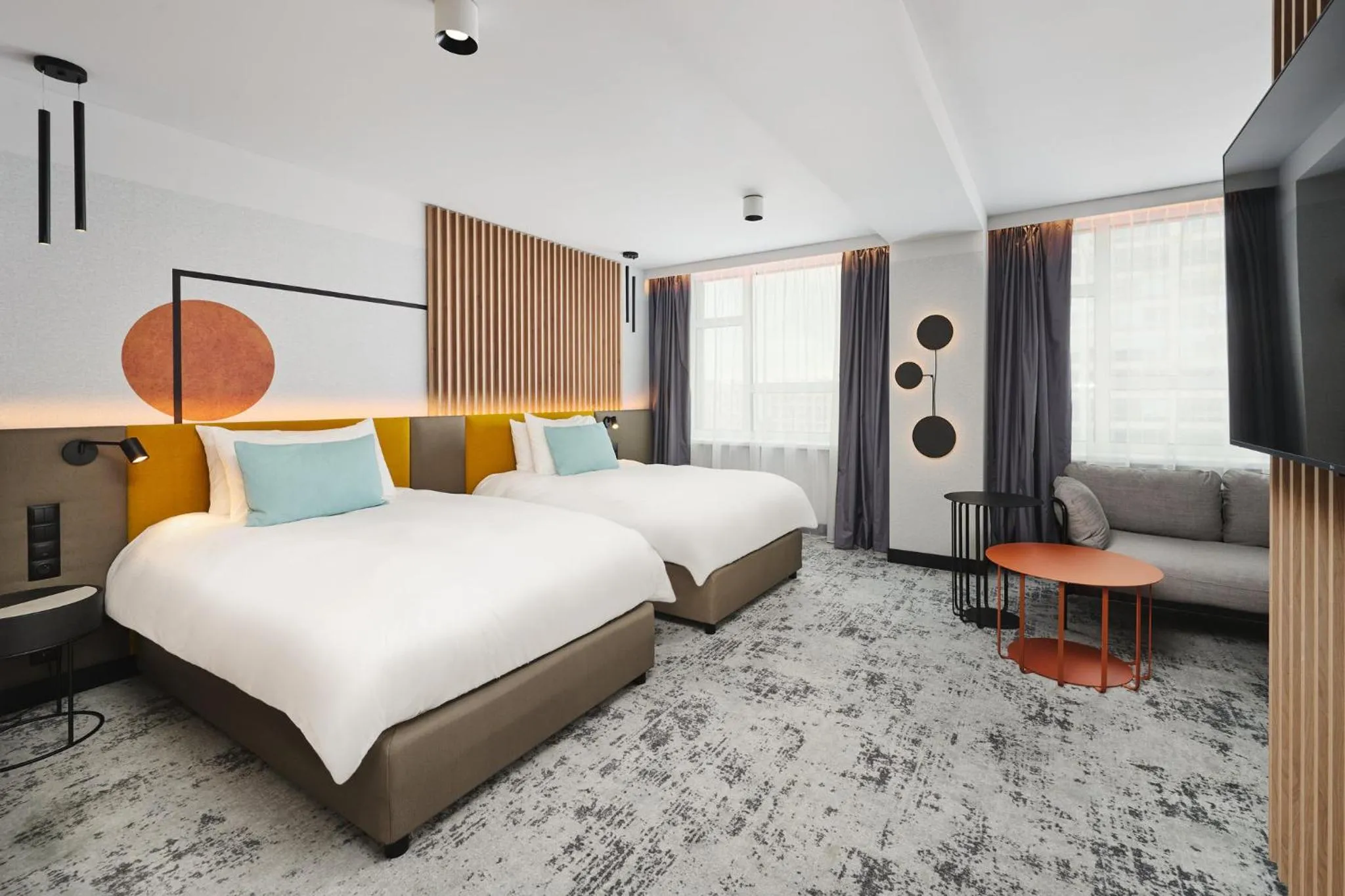 Photo of the whole room, Bed in voco Katowice by IHG