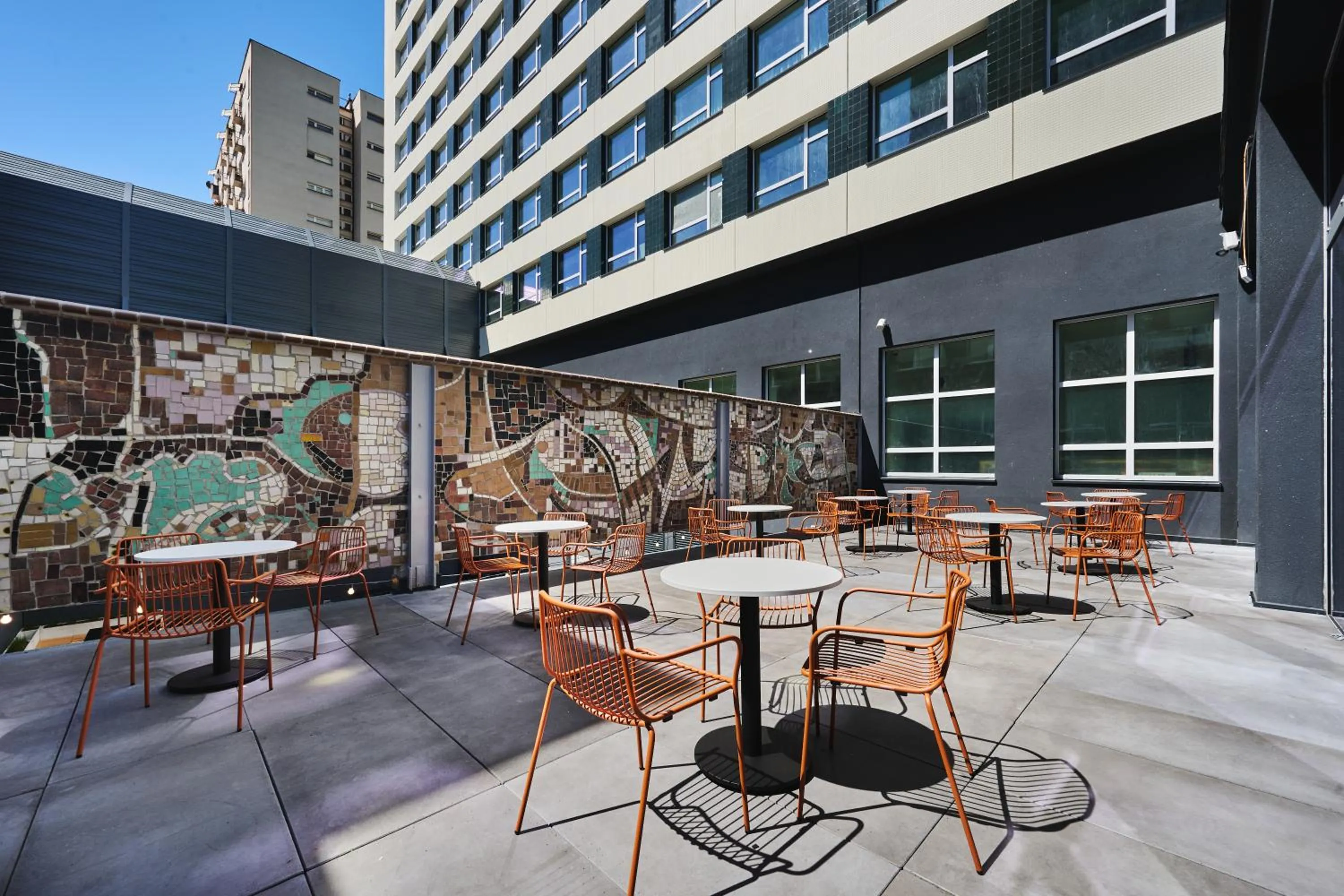 Balcony/Terrace in voco Katowice by IHG