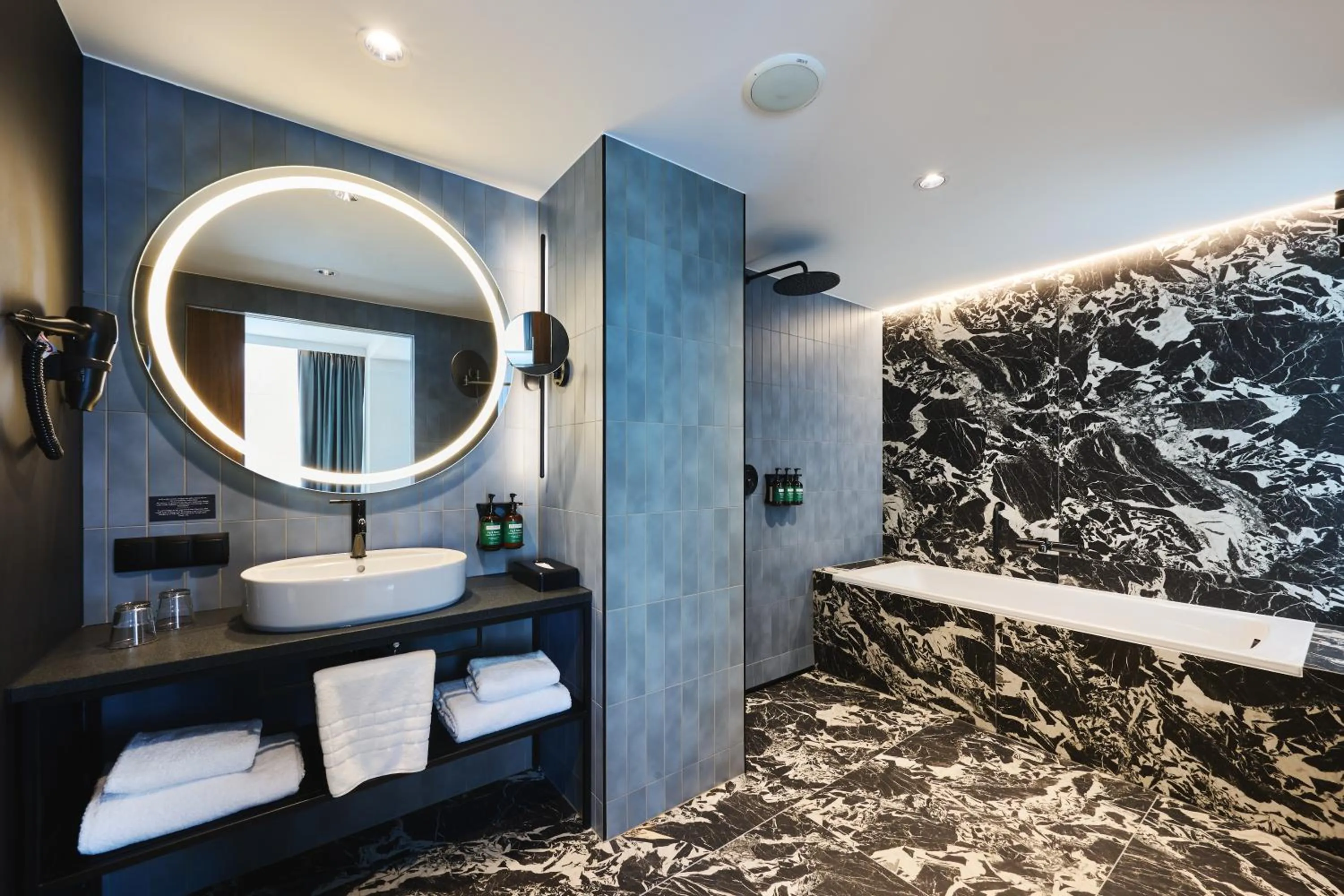 Bathroom in voco Katowice by IHG