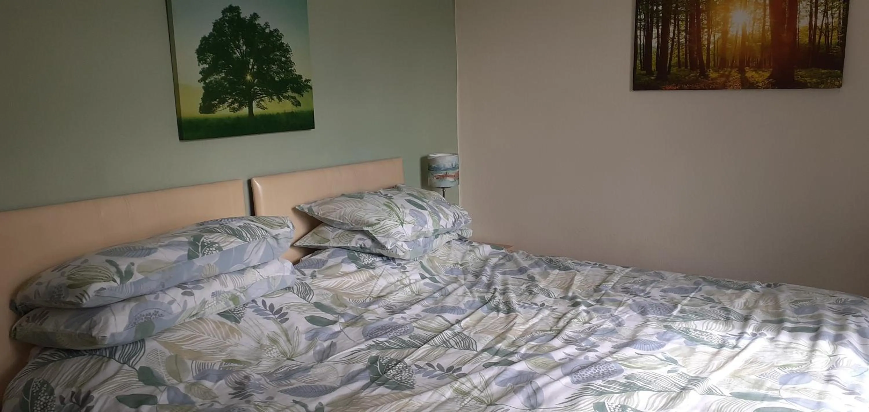 Bed in Plumtree House