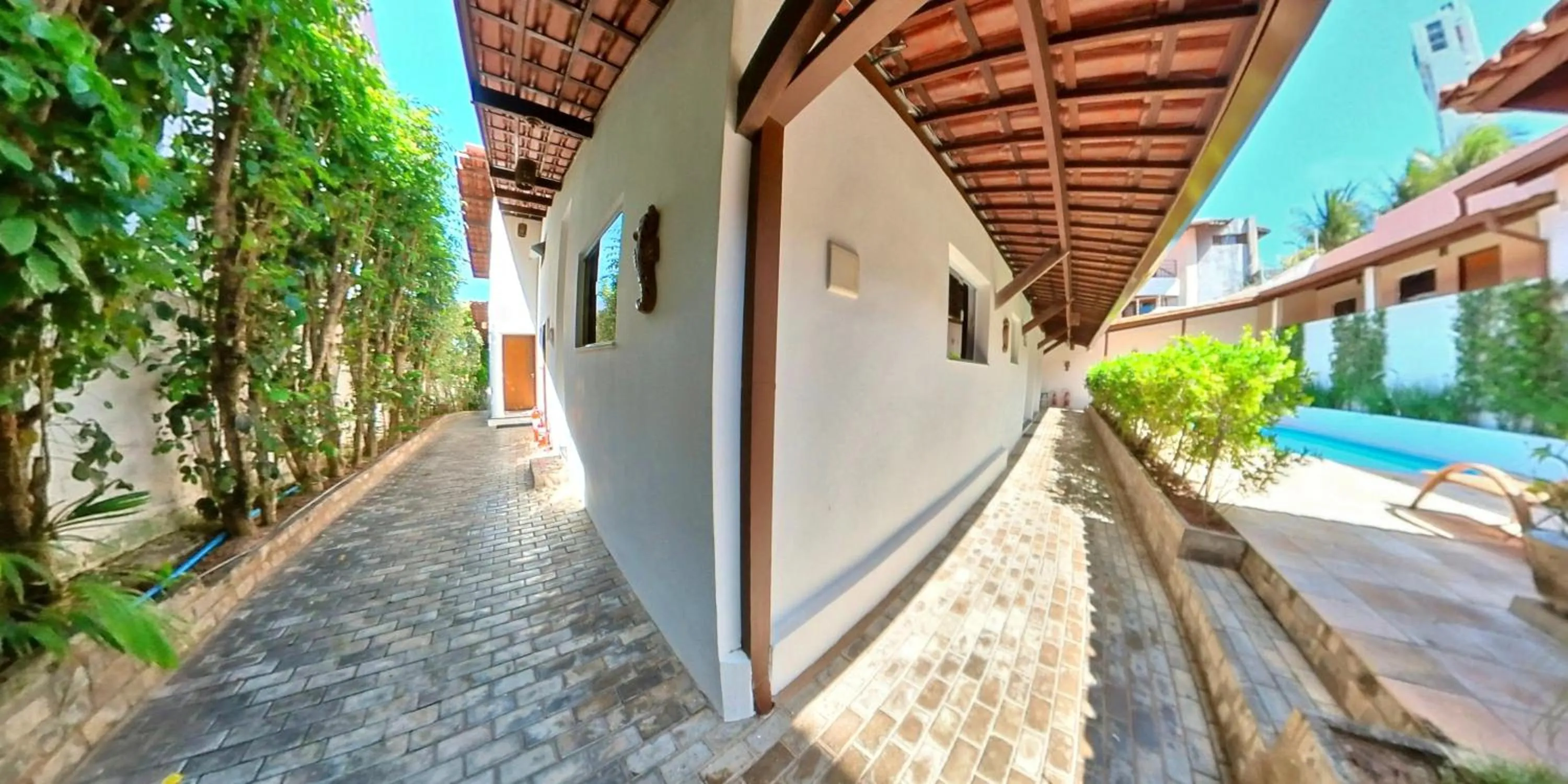 Property building in Pousada Mar e Brisa