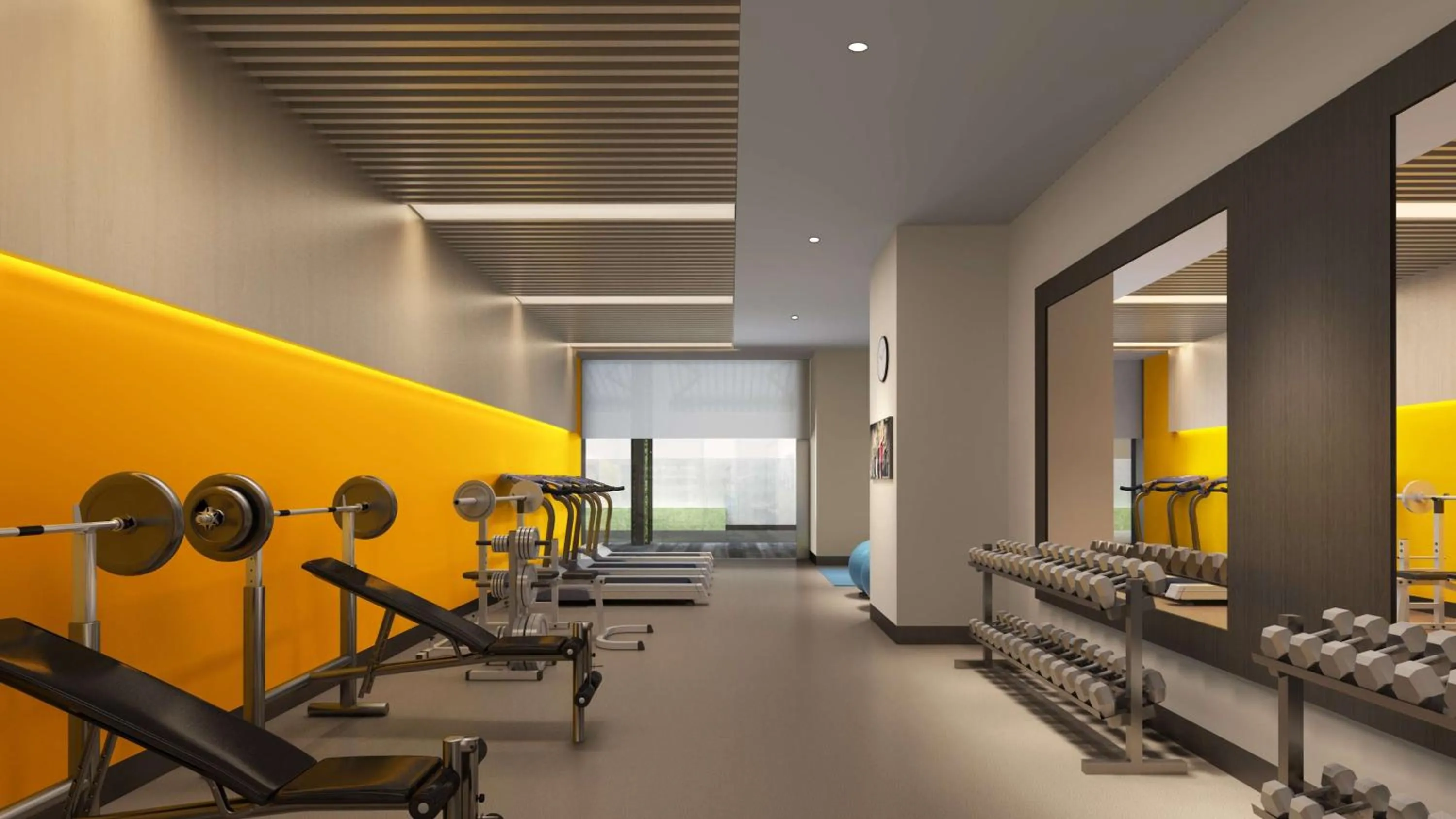 Fitness centre/facilities in Hilton Garden Inn Guangzhou Tianhe