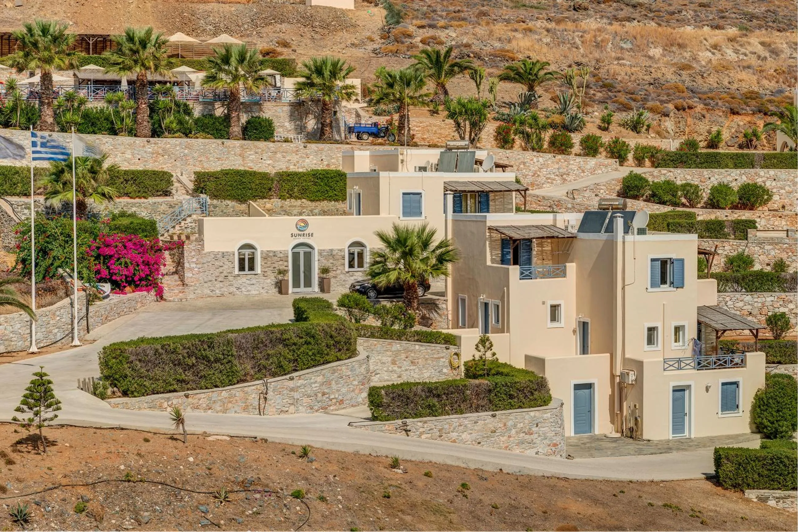 Bird's eye view in Sunrise Beach Suites