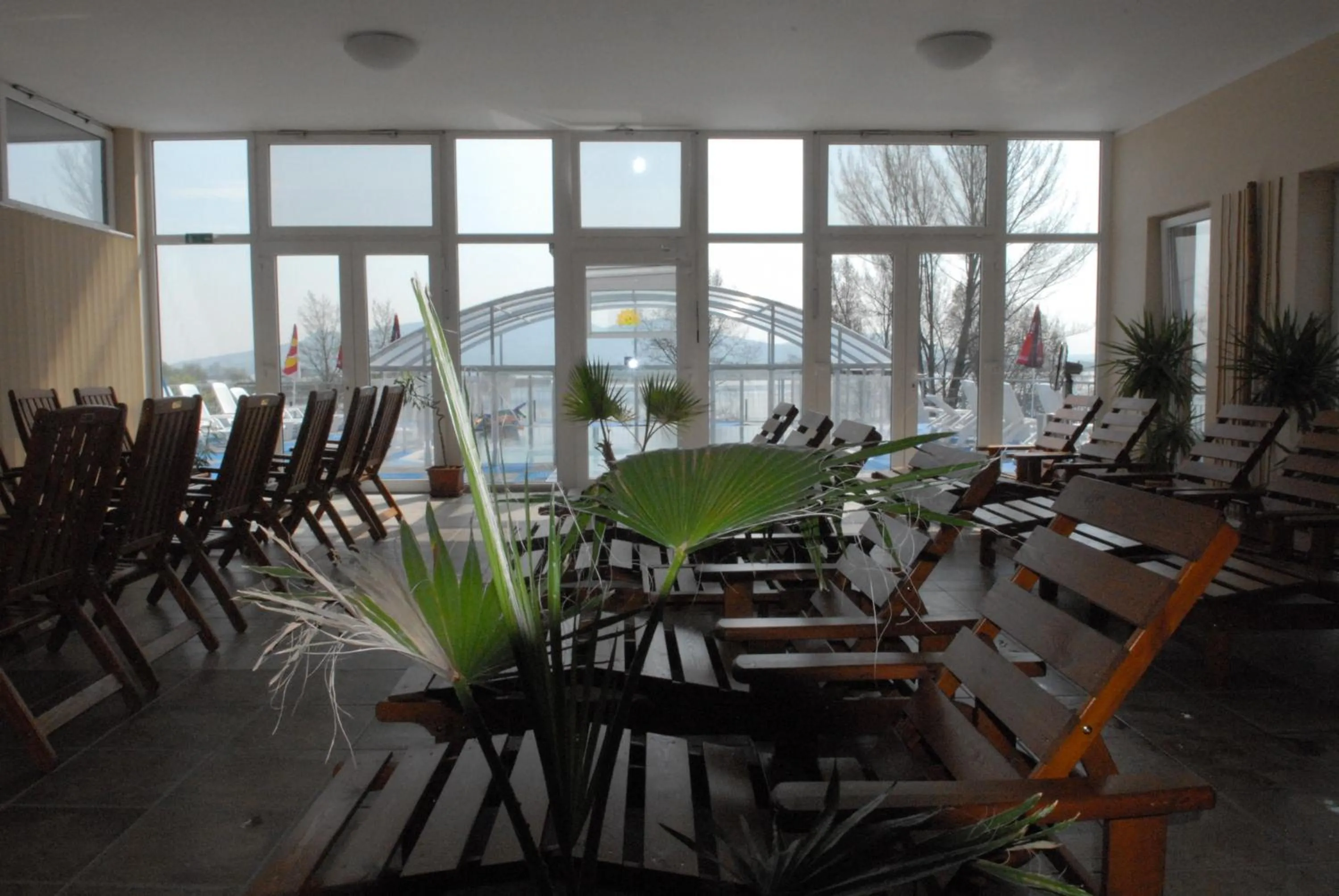 Hot Spring Bath in Hotel Termal Mušov