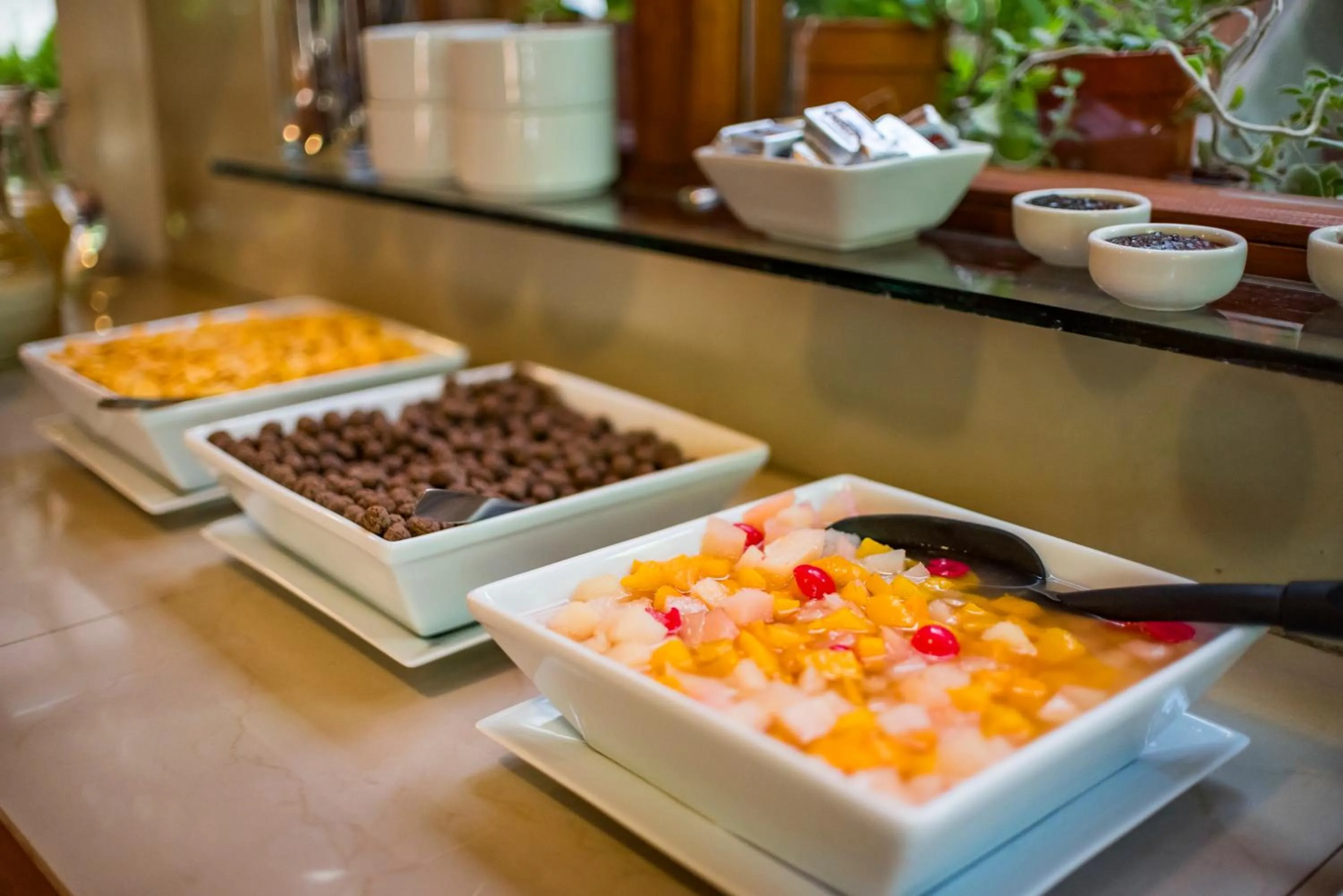 Buffet breakfast in Mirando al Sur