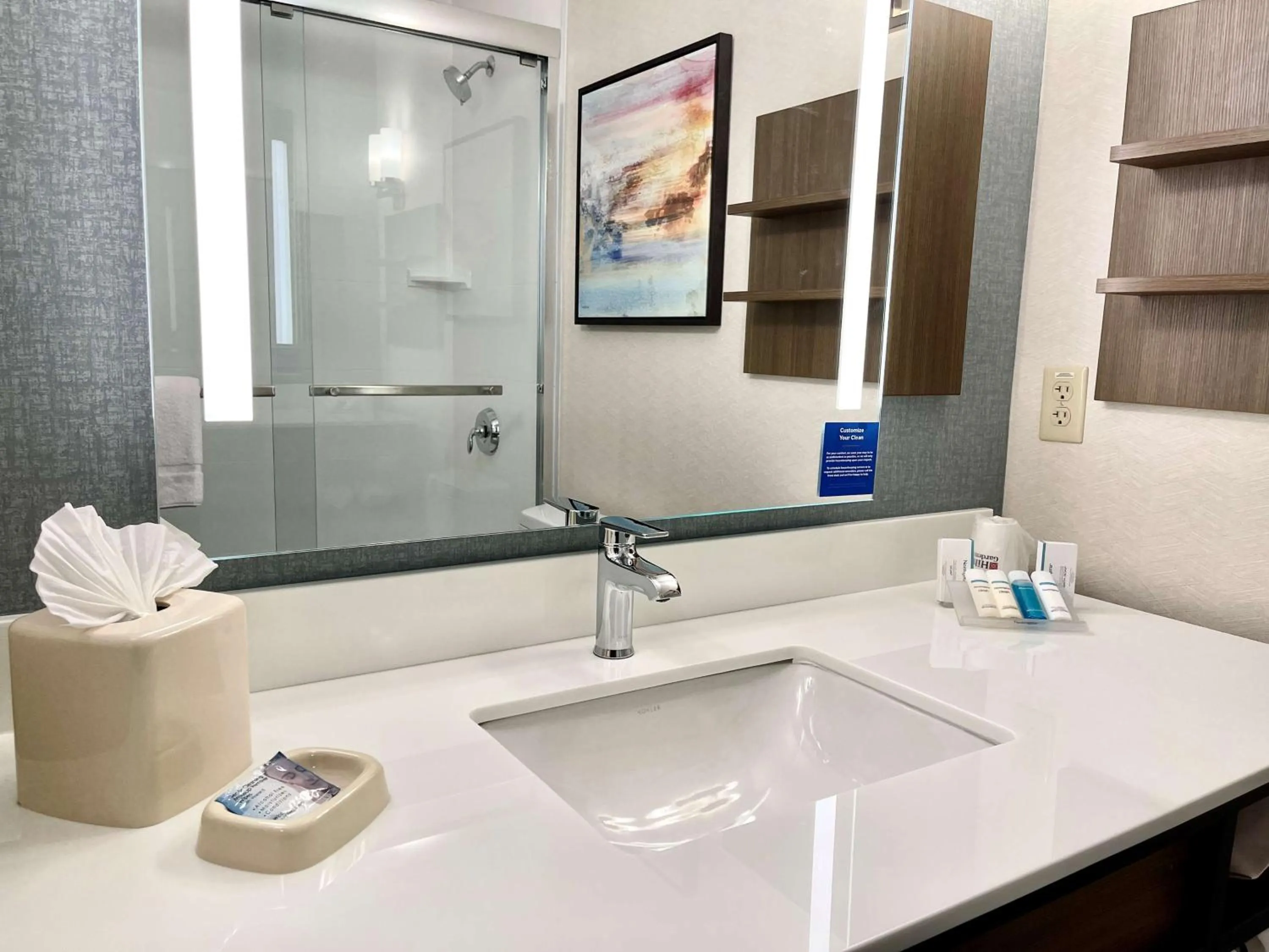 Bathroom in Hilton Garden Inn Oconomowoc