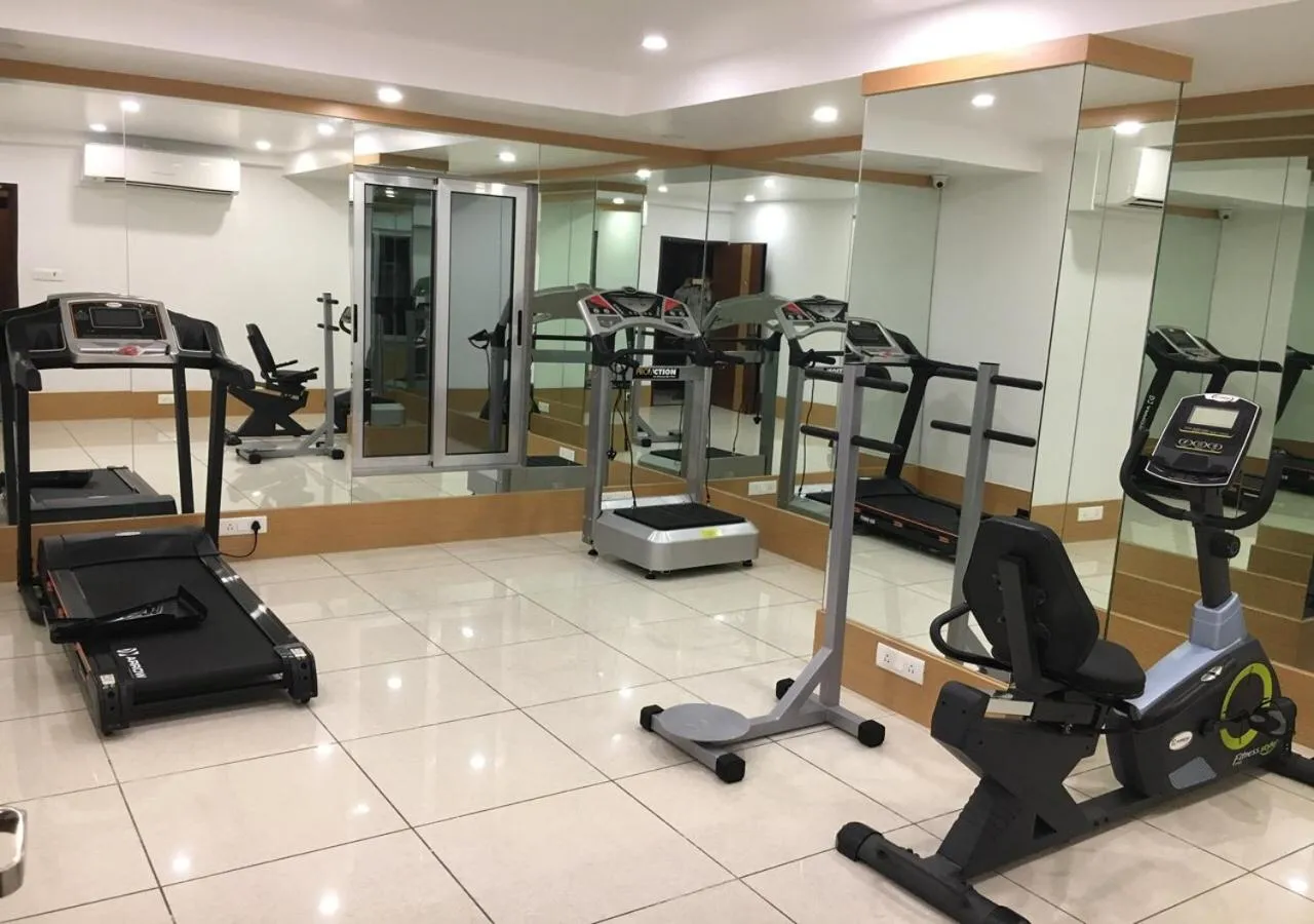 Fitness centre/facilities in Hotel Orange International
