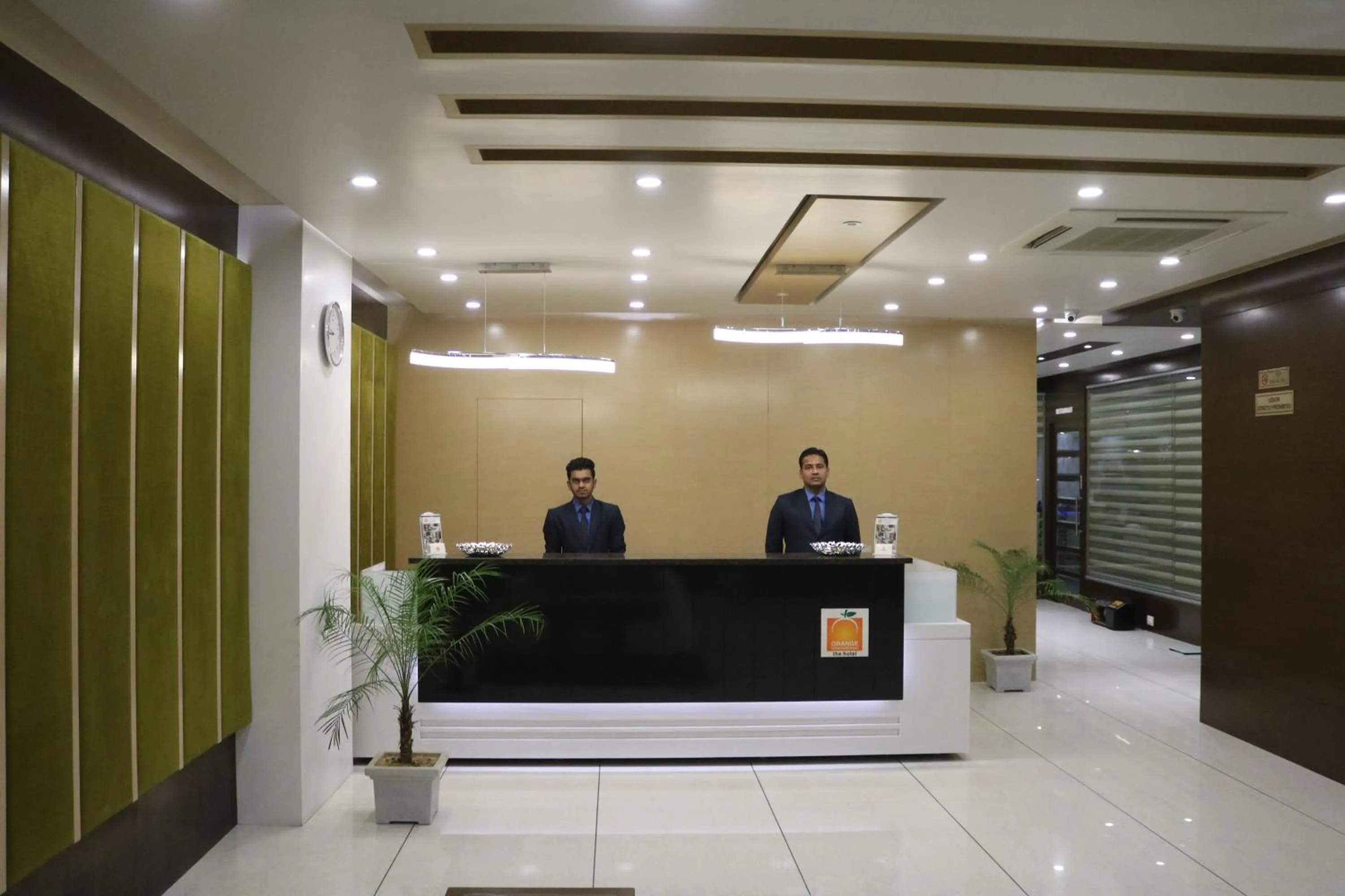 Lobby or reception in Hotel Orange International