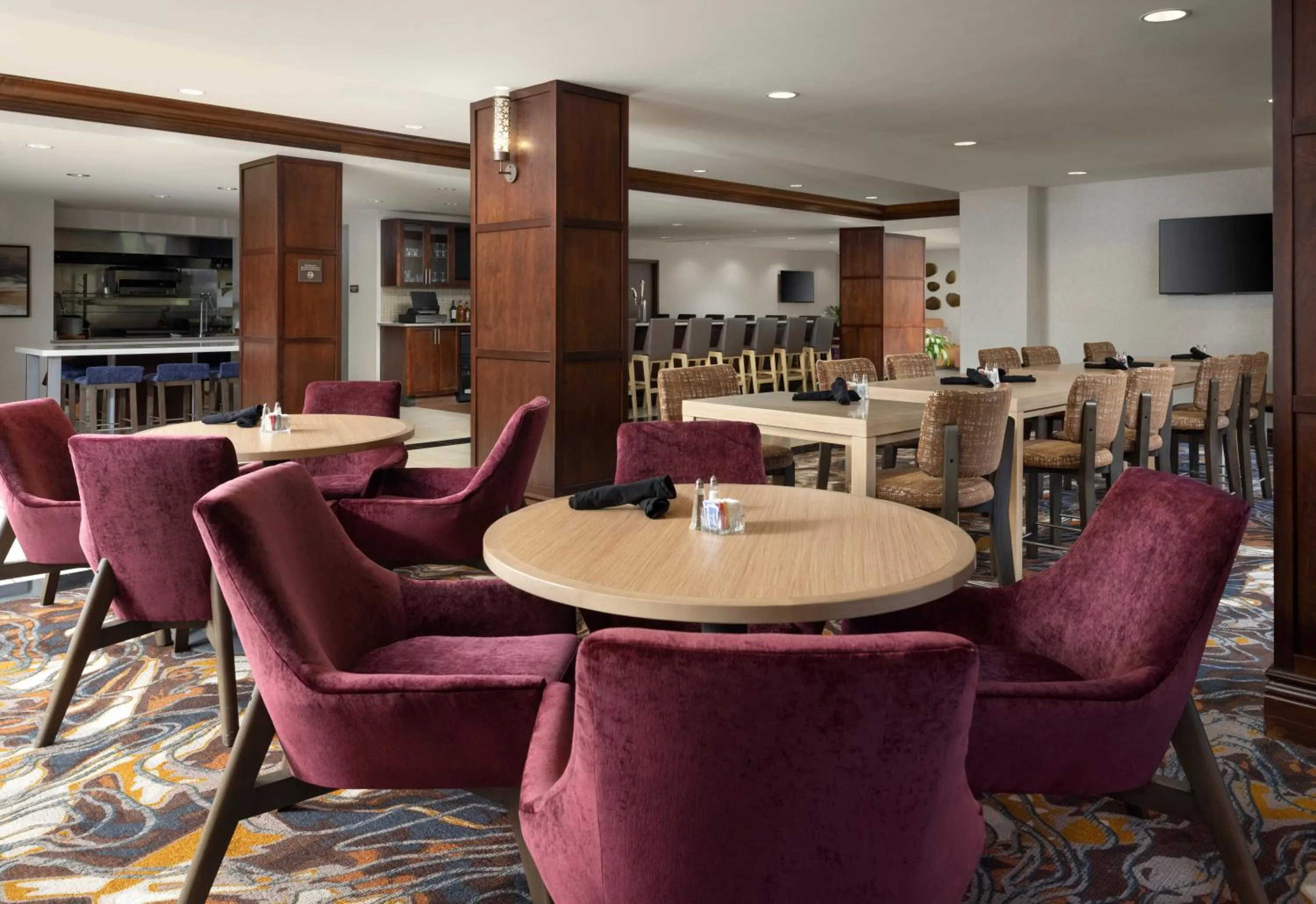 Seating area in Hilton Garden Inn Shreveport Bossier City