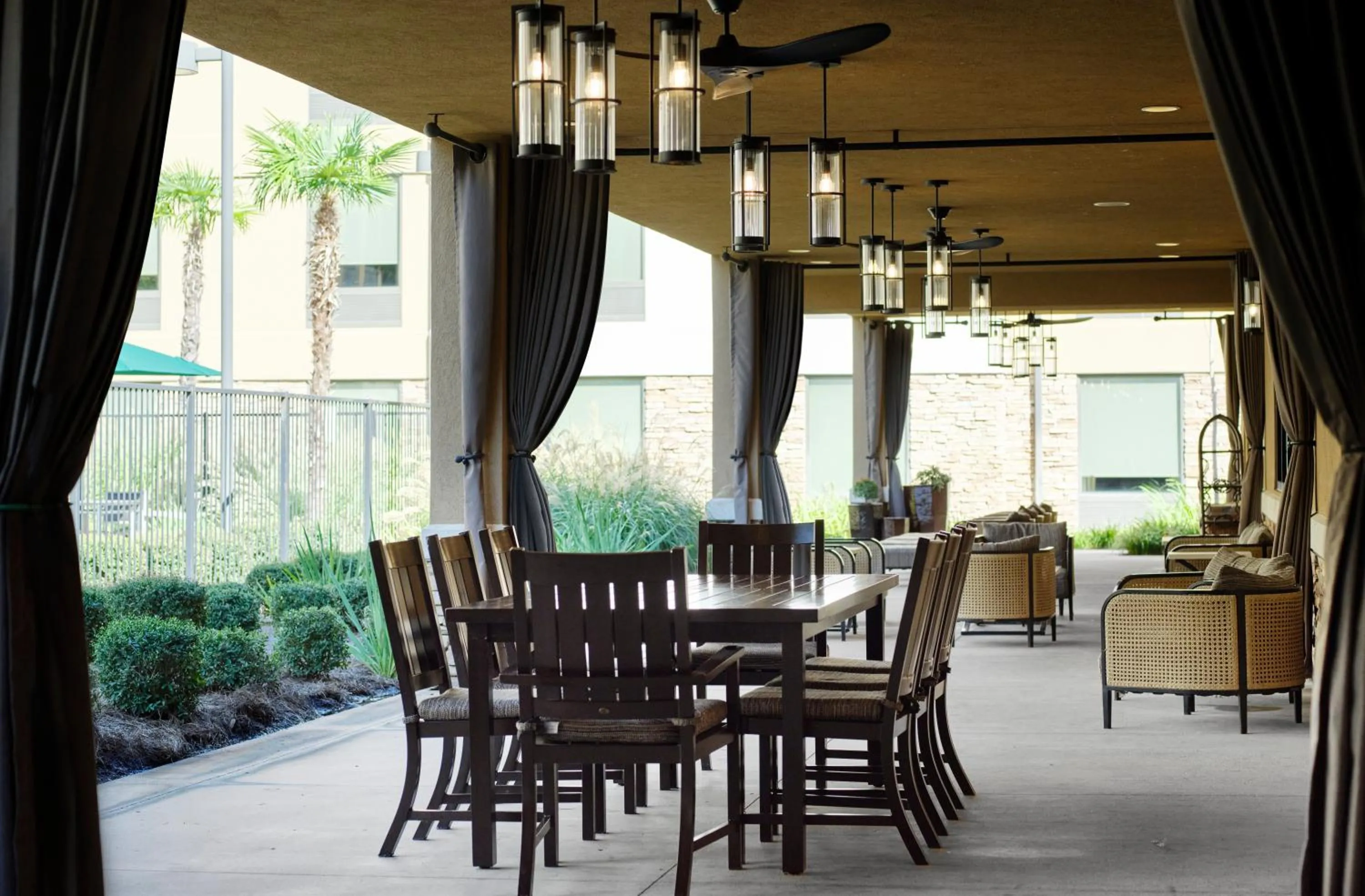 Patio in Hilton Garden Inn Shreveport Bossier City