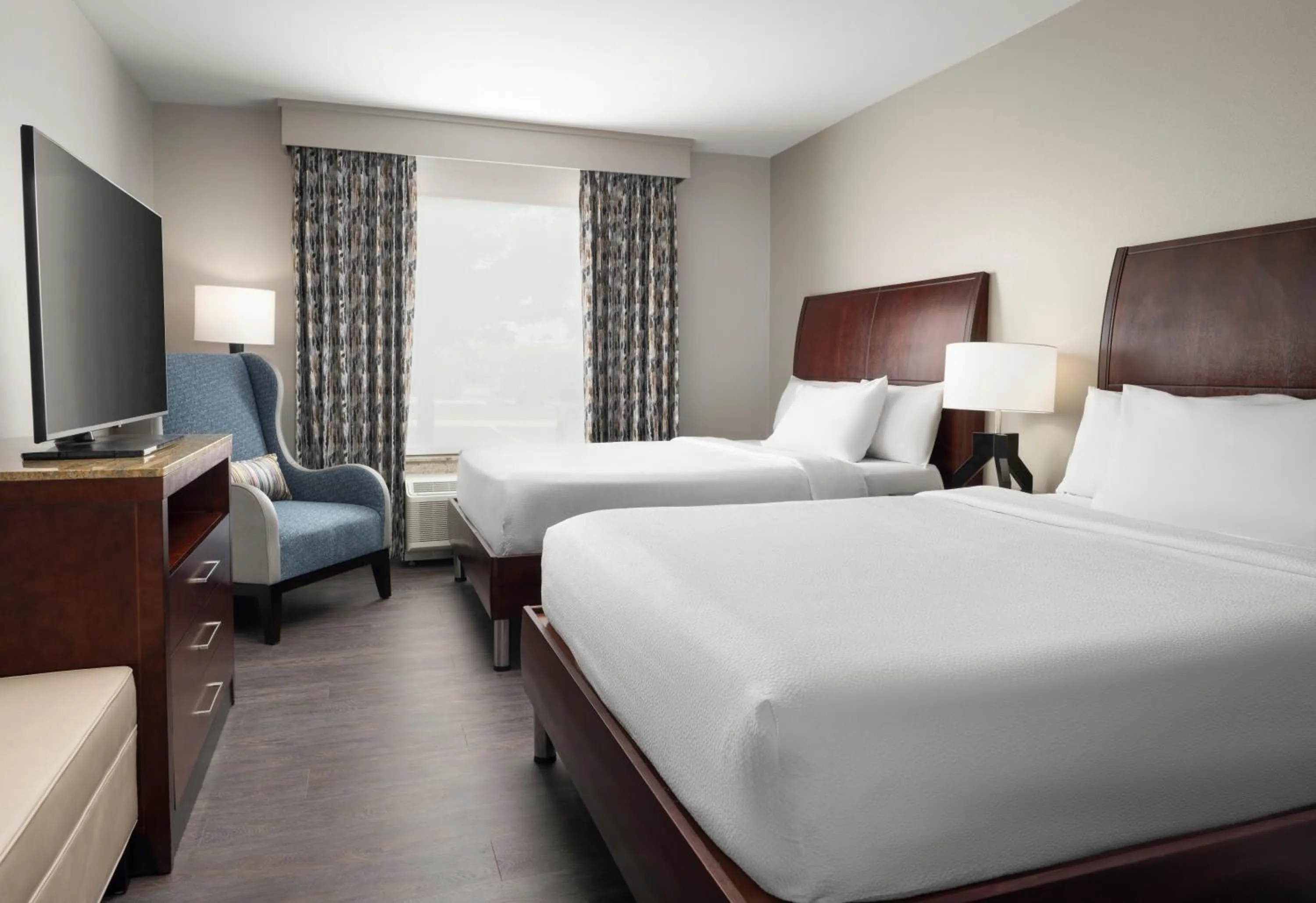 Bed in Hilton Garden Inn Shreveport Bossier City