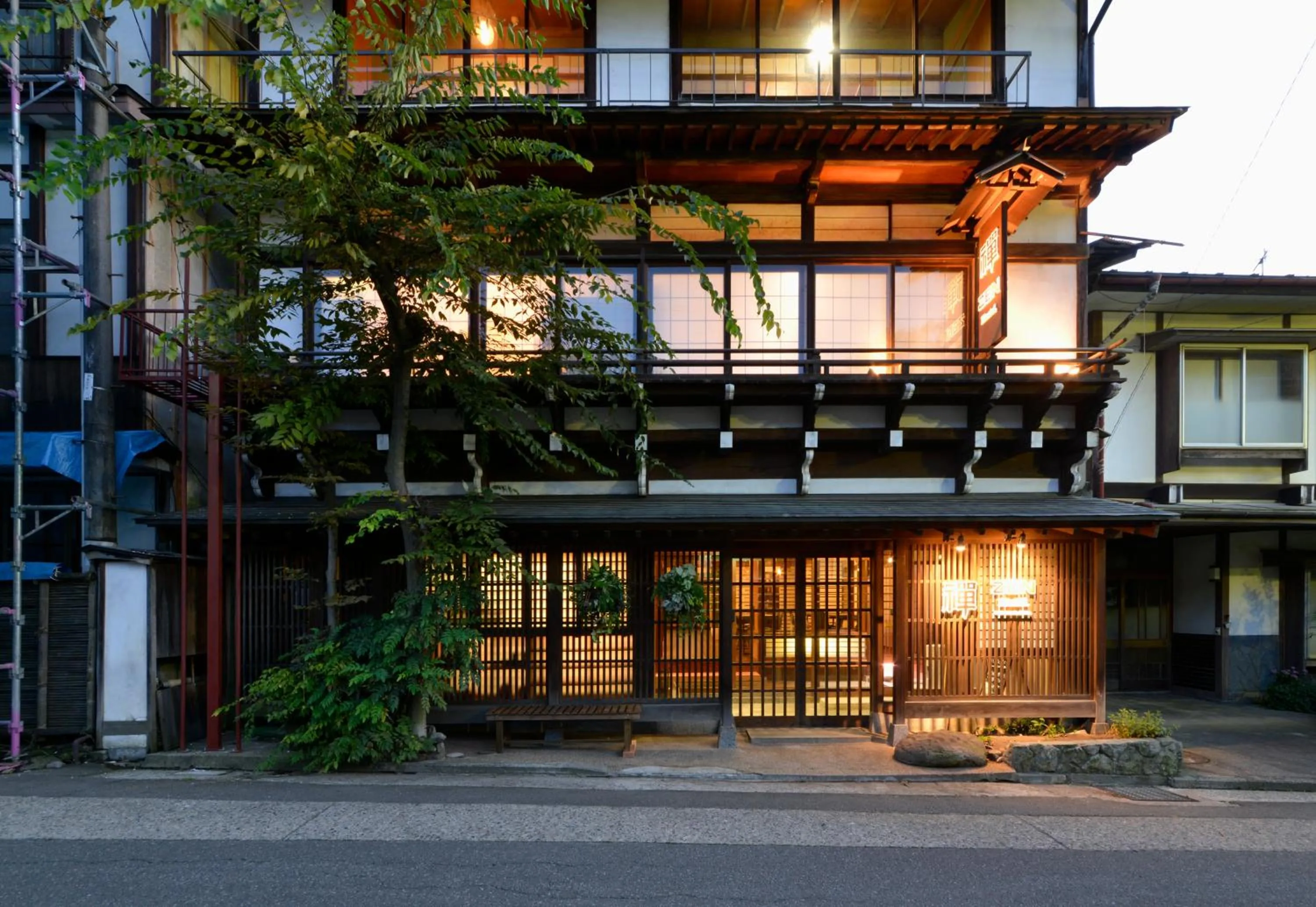 Property building in ZEN Hostel