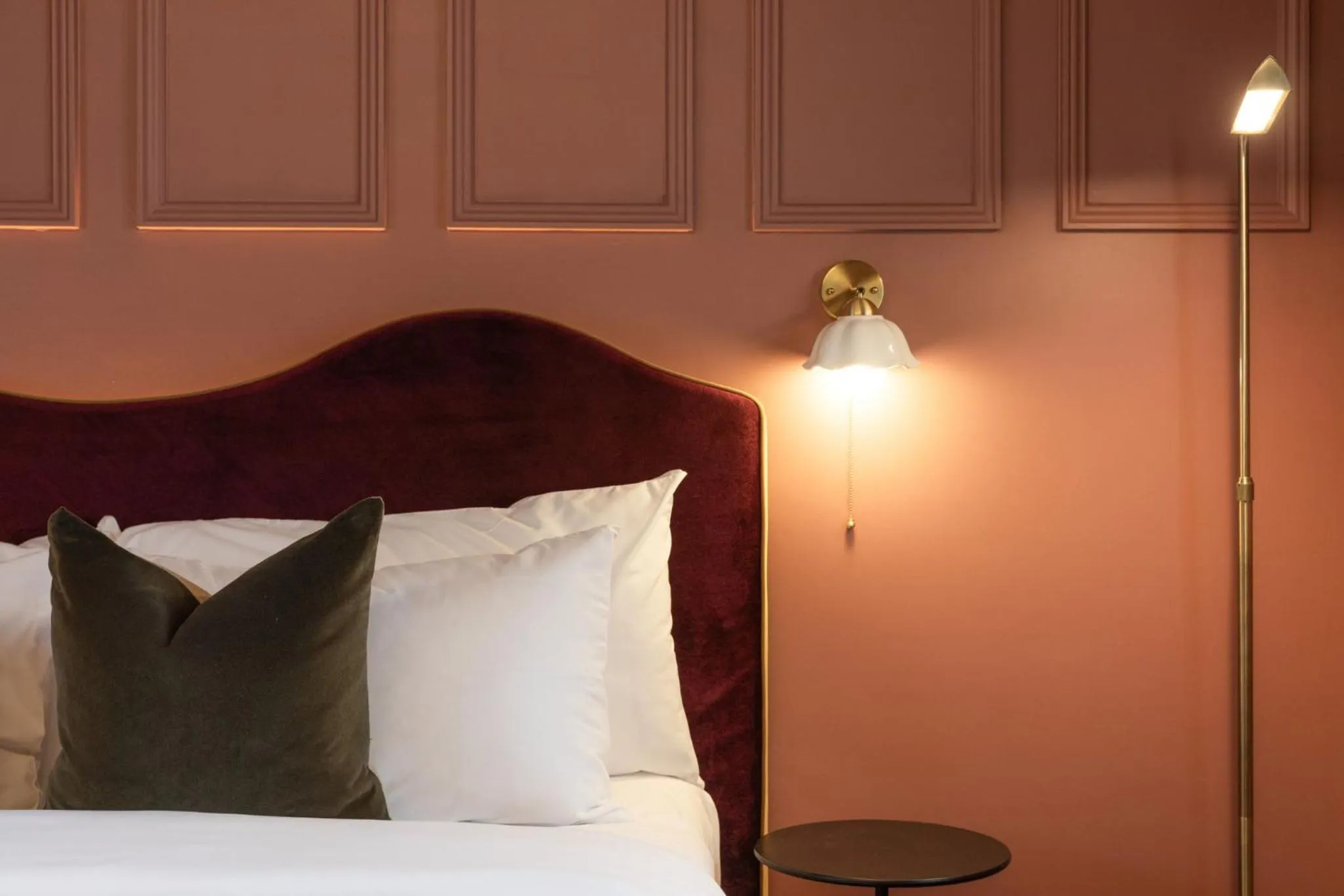 Bed in Medusa Hotel Sydney