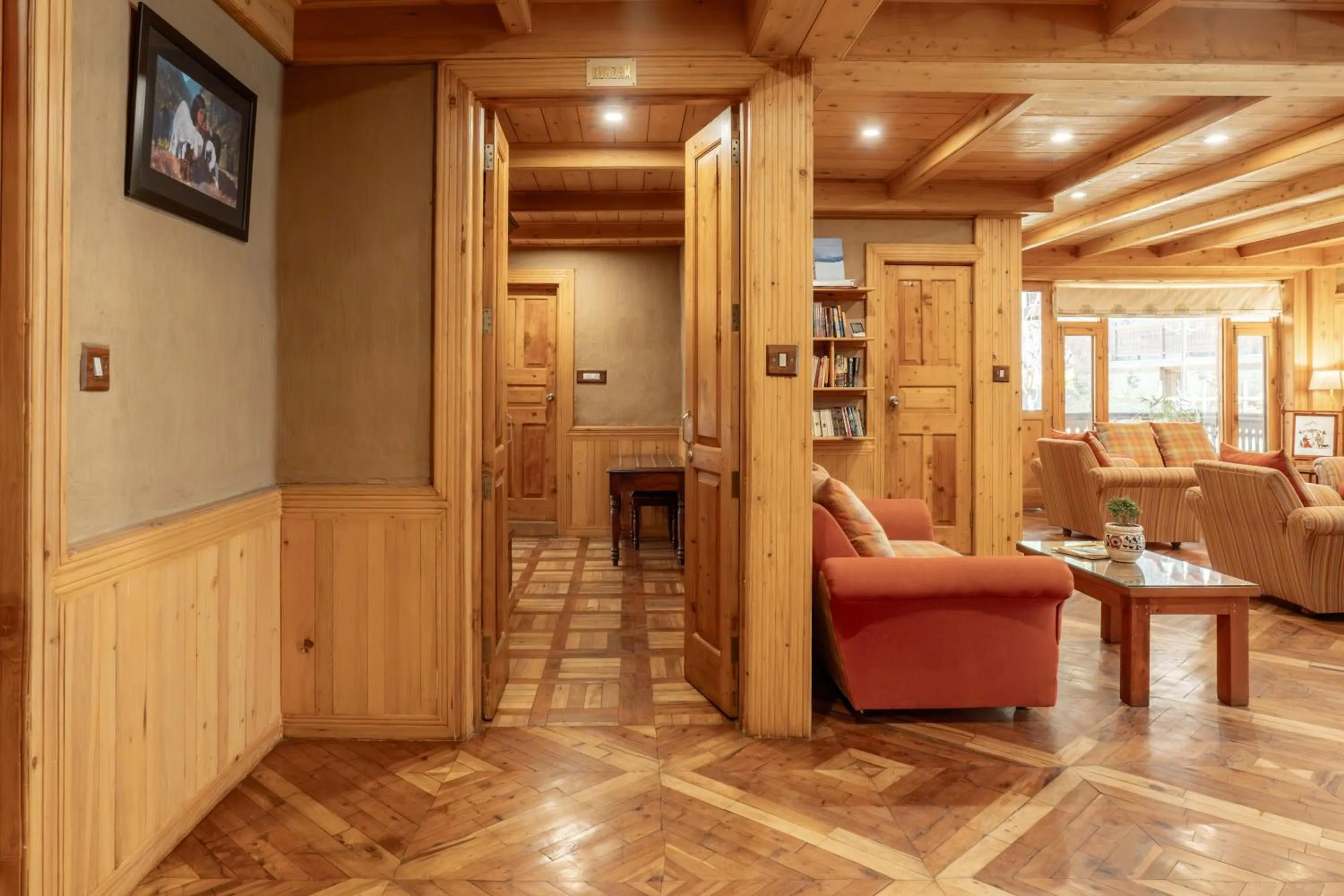 Library in Shivadya - A Luxury Boutique Experience