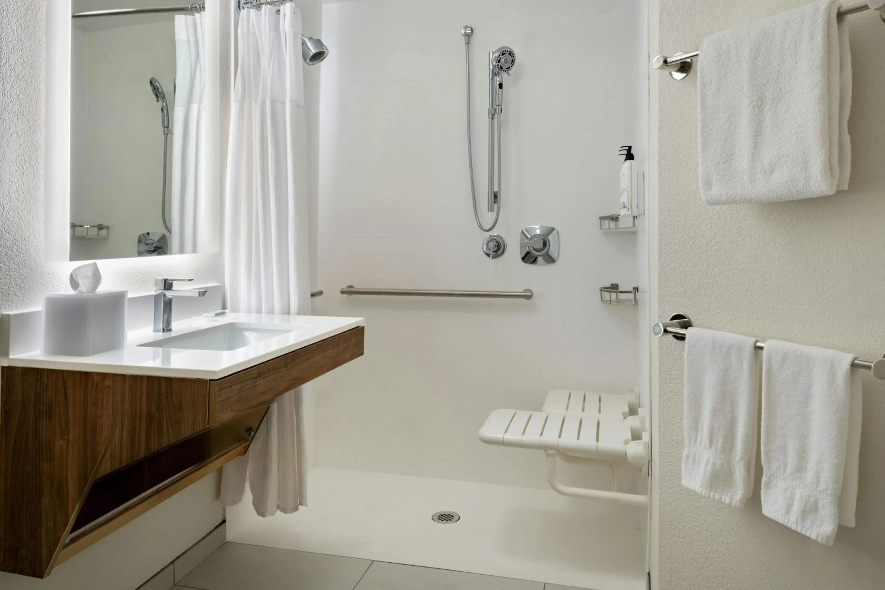 Bathroom in Springhill Suites by Marriott State College