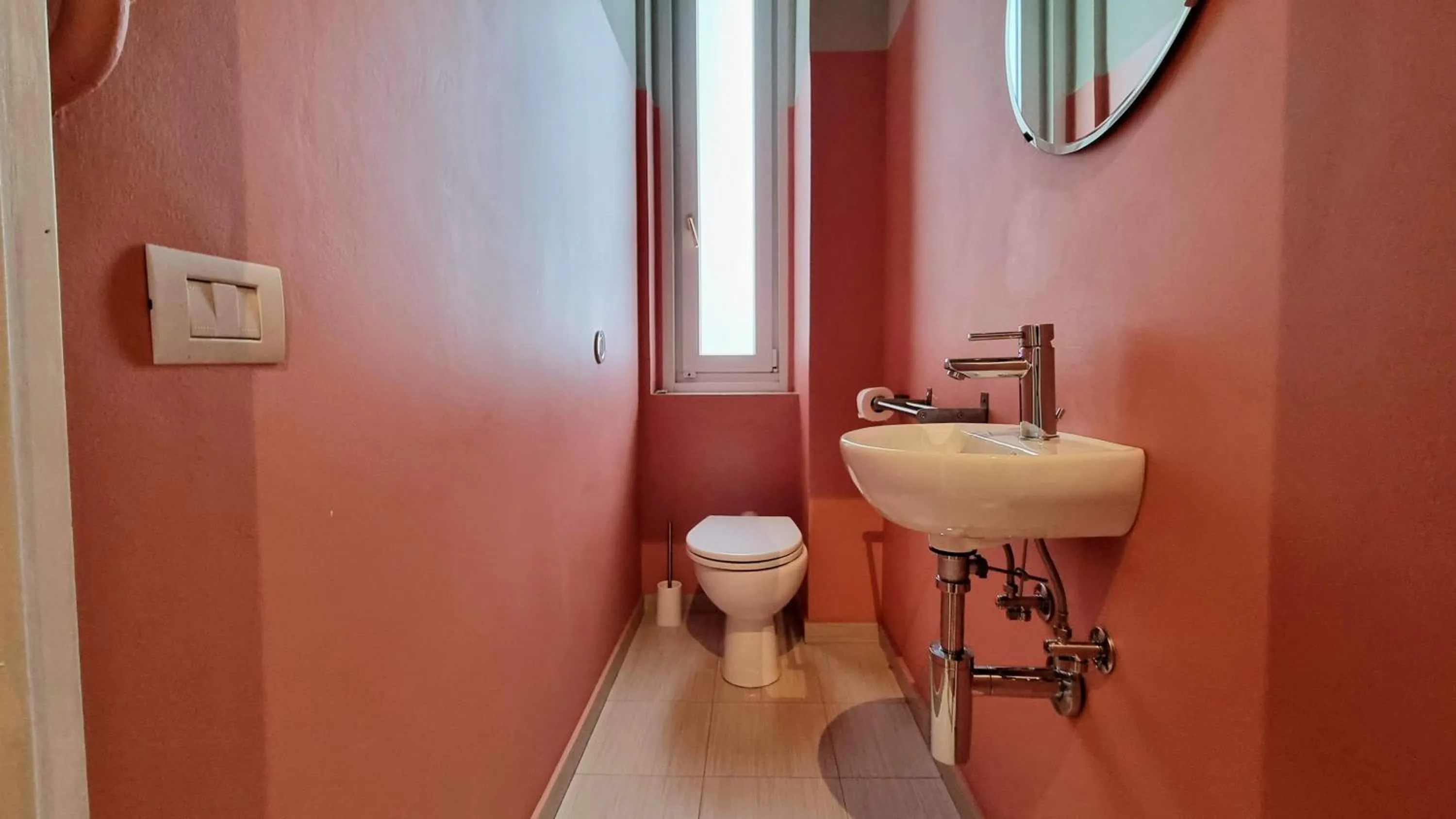 Toilet in Locanda Al Volo Tor Bandena