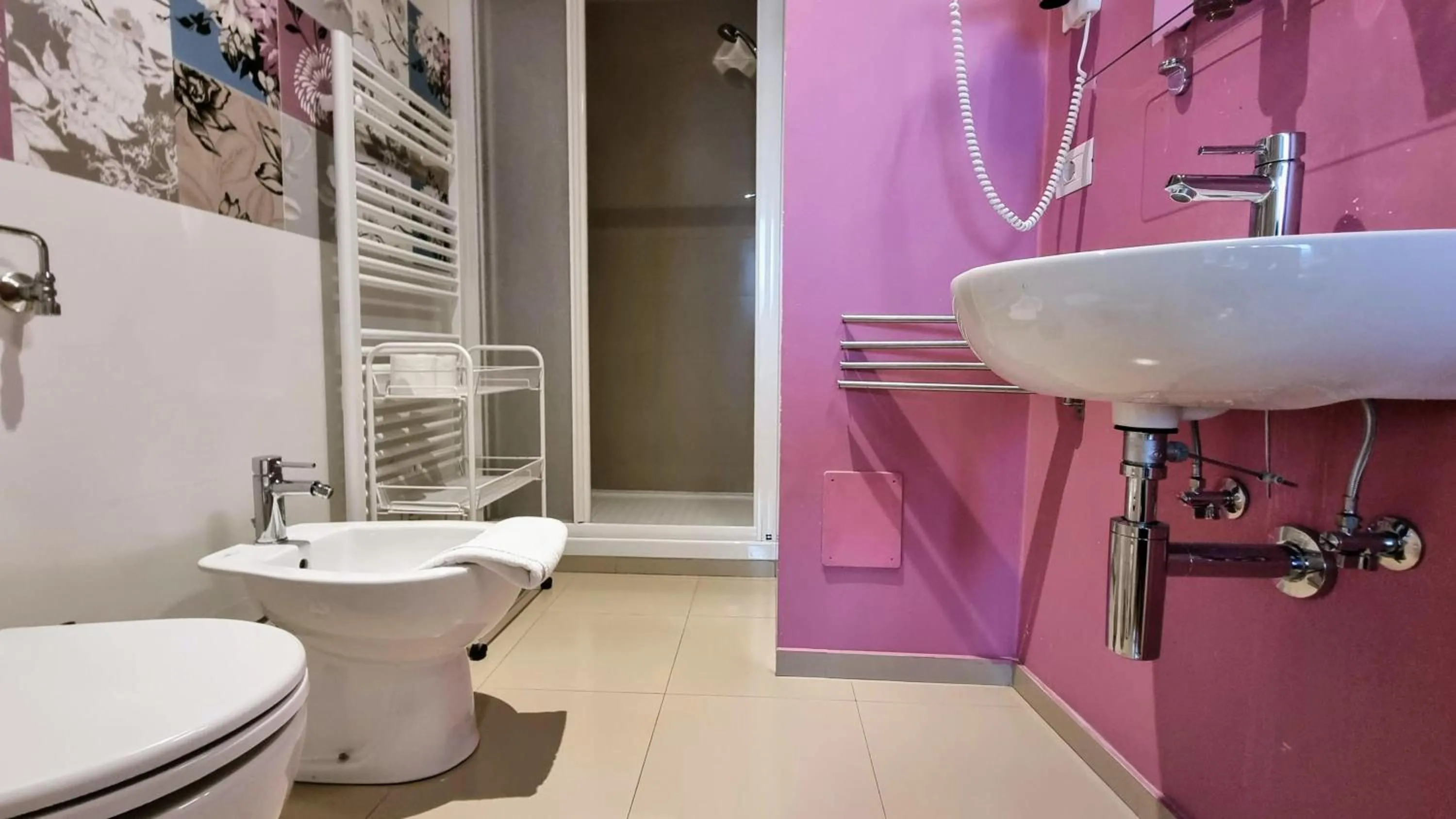 Shower in Locanda Al Volo Tor Bandena