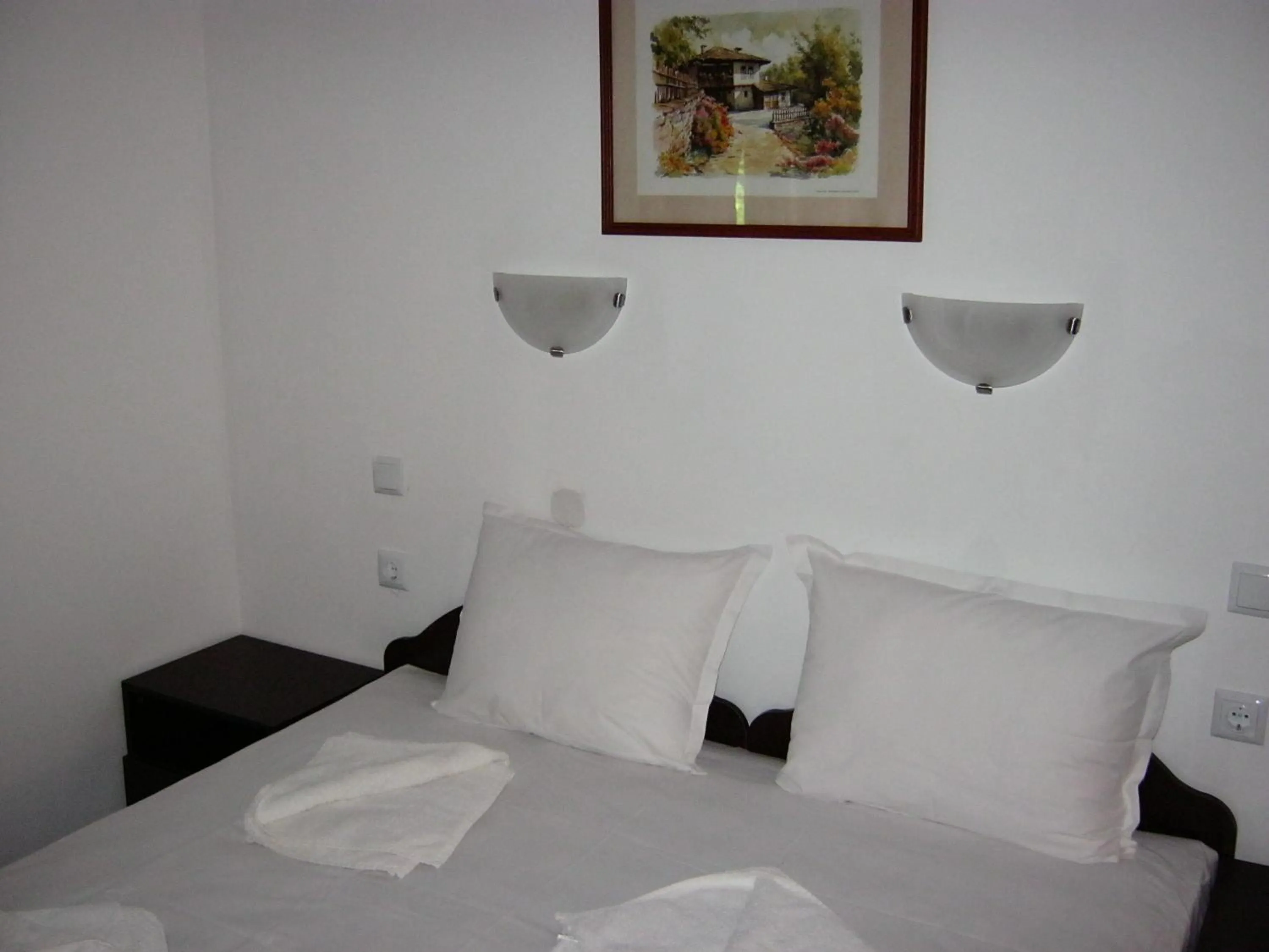 Bed in Motel Koziyat Rog