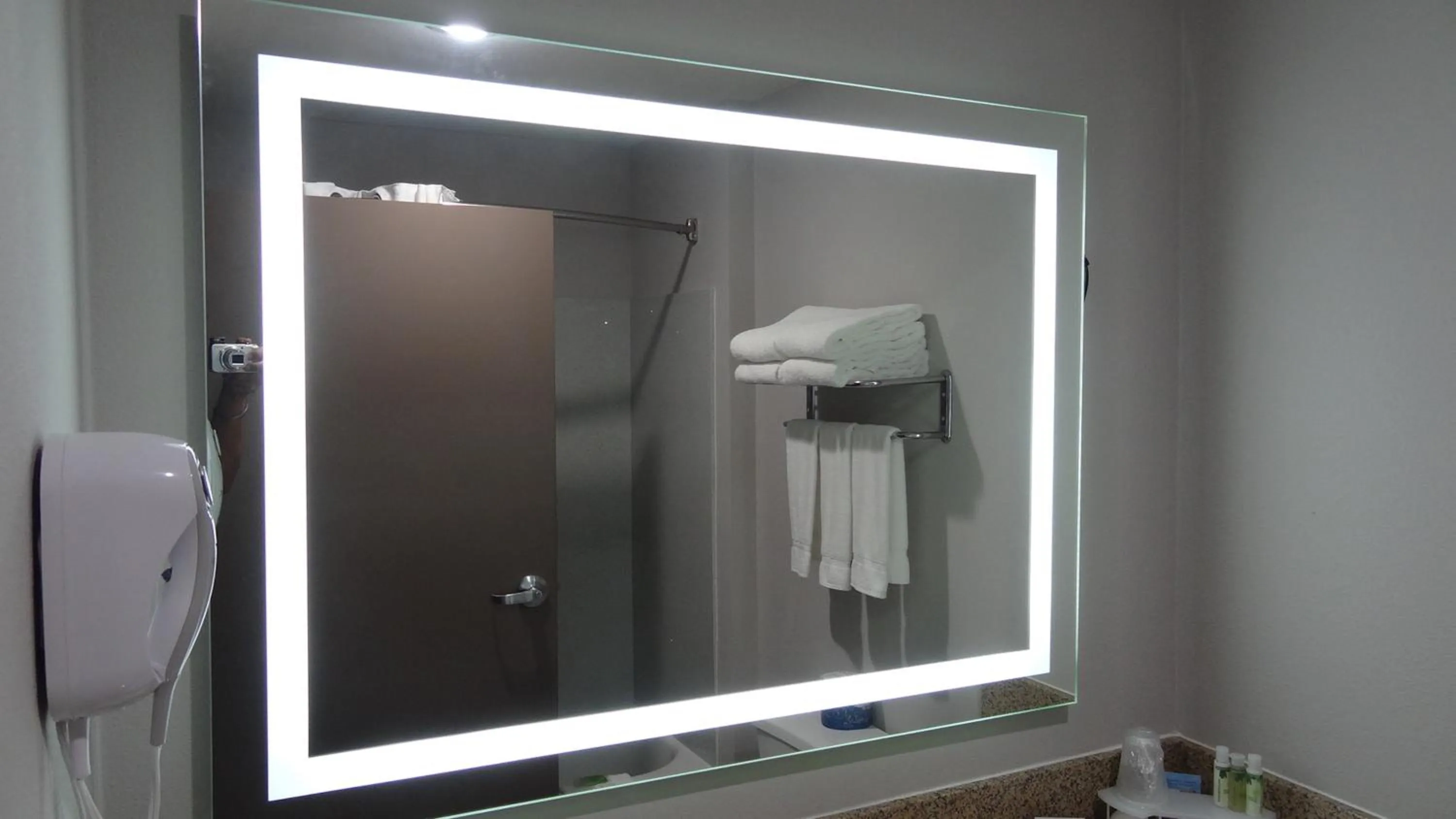 Bathroom in Holiday Inn Express Hotel Kansas City - Bonner Springs by IHG