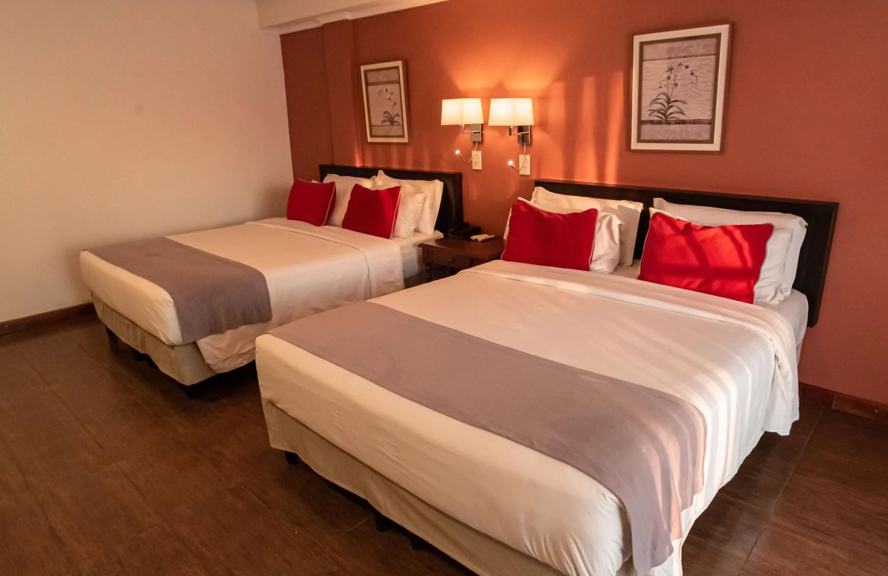 Bed in Hotel Saint George