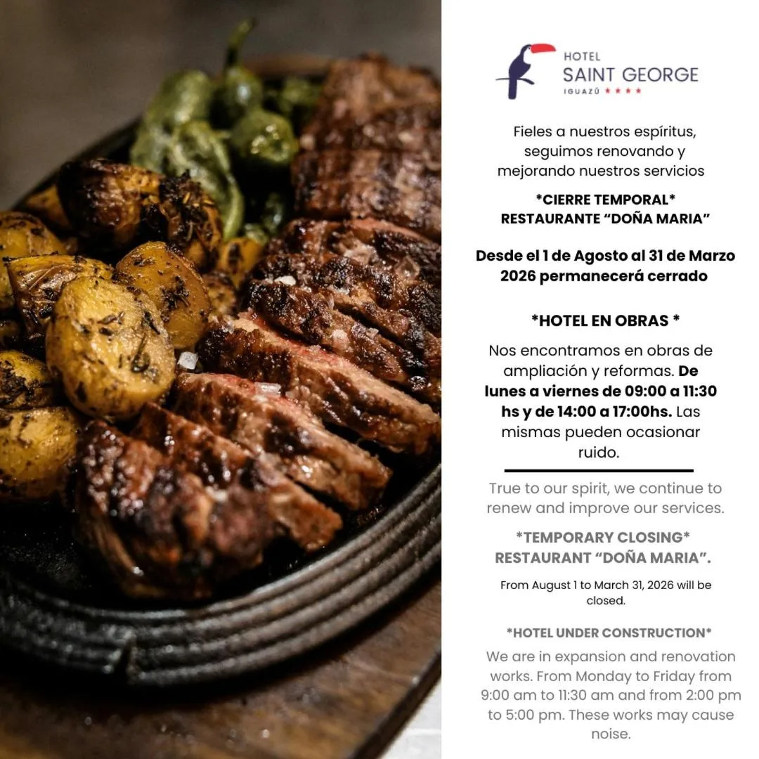 Restaurant/places to eat in Hotel Saint George