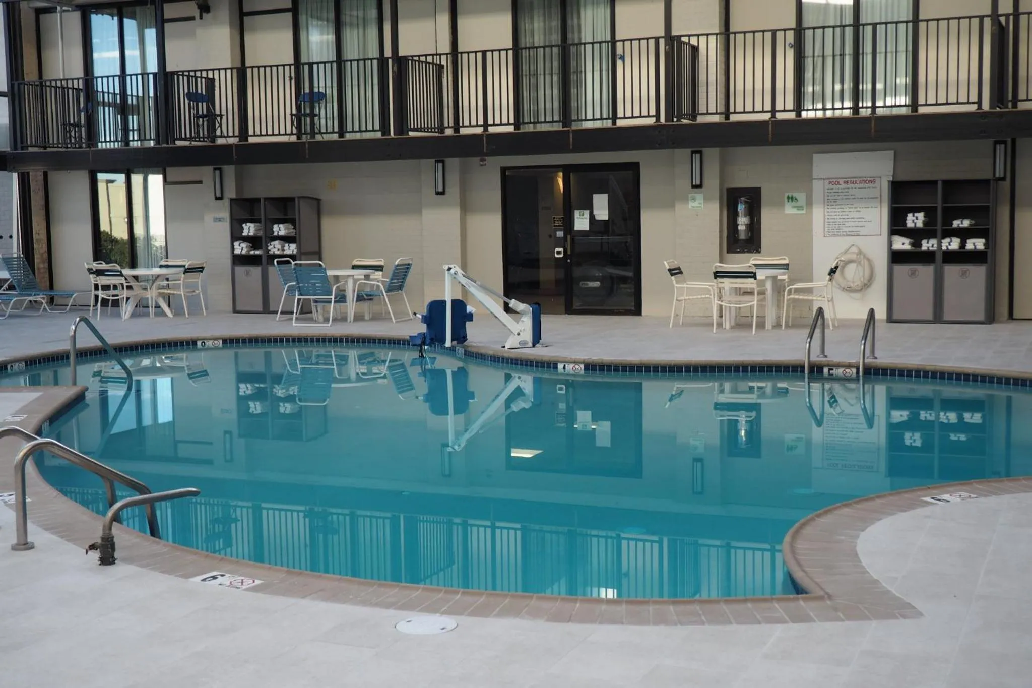 Swimming pool in Holiday Inn Harrisburg I-81 Hershey Area by IHG