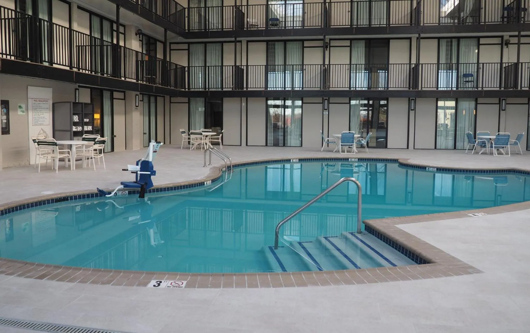 Swimming pool in Holiday Inn Harrisburg I-81 Hershey Area by IHG