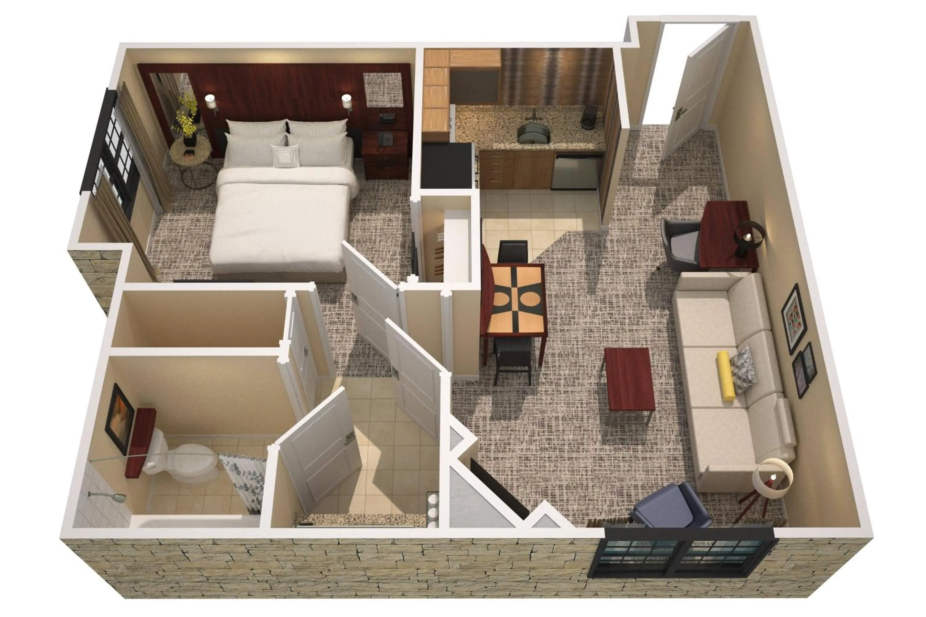 Bedroom in Residence Inn by Marriott Camarillo