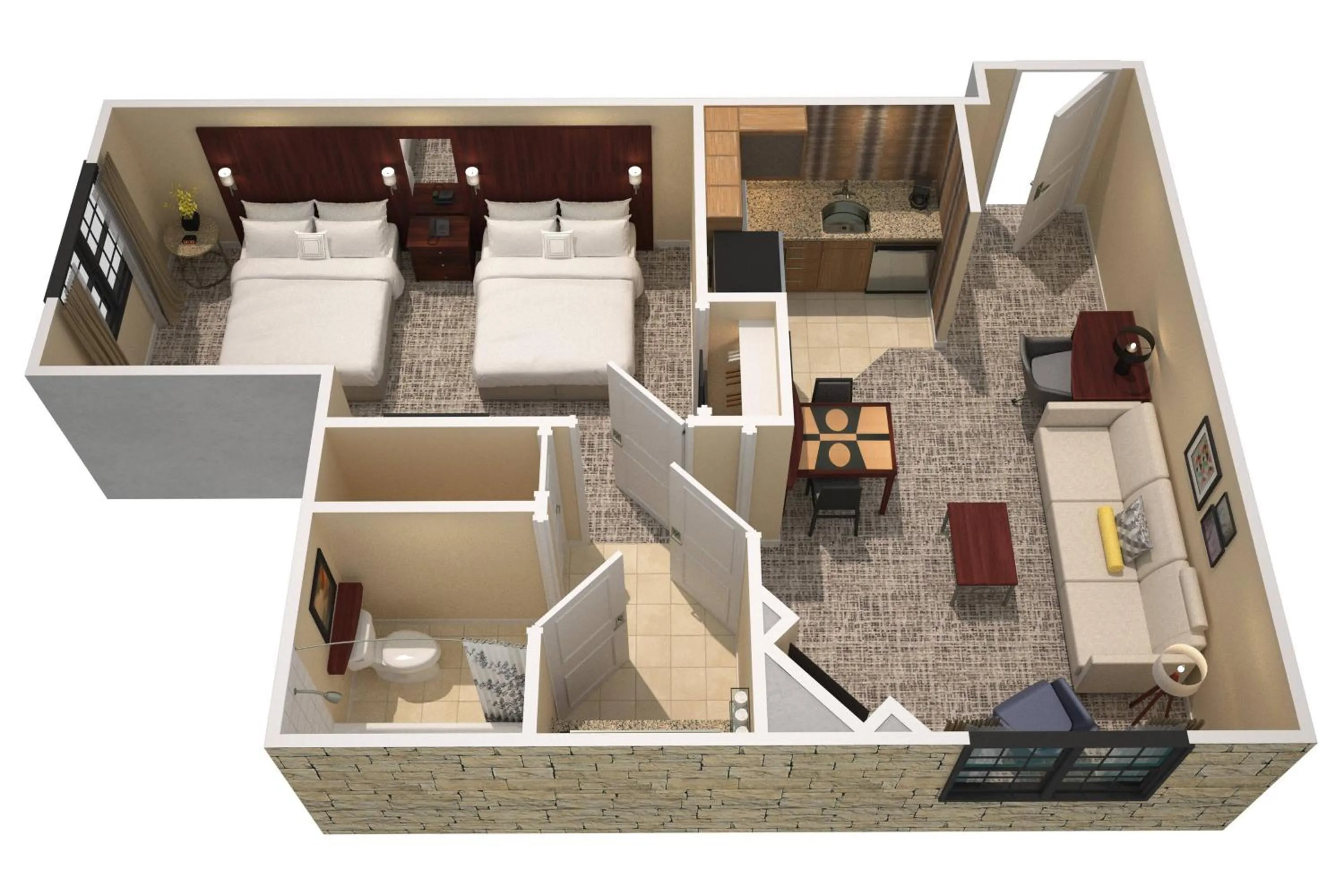 Bedroom in Residence Inn by Marriott Camarillo