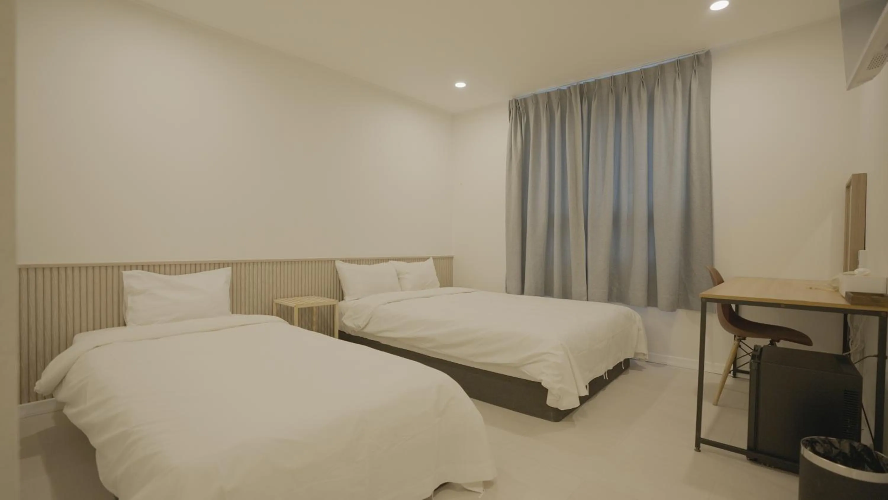 Bed in Jeju Stay Hotel