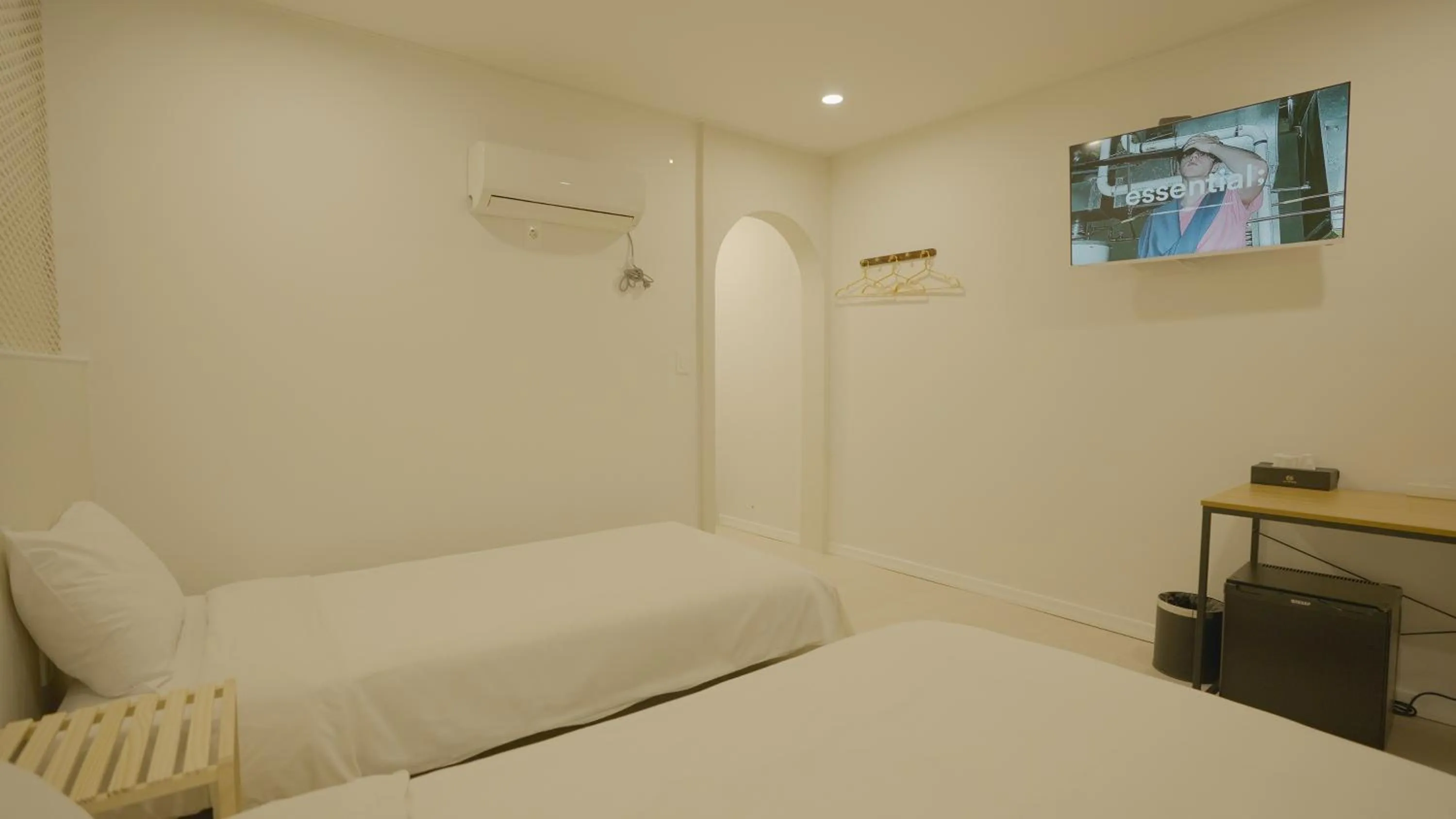 Bed in Jeju Stay Hotel