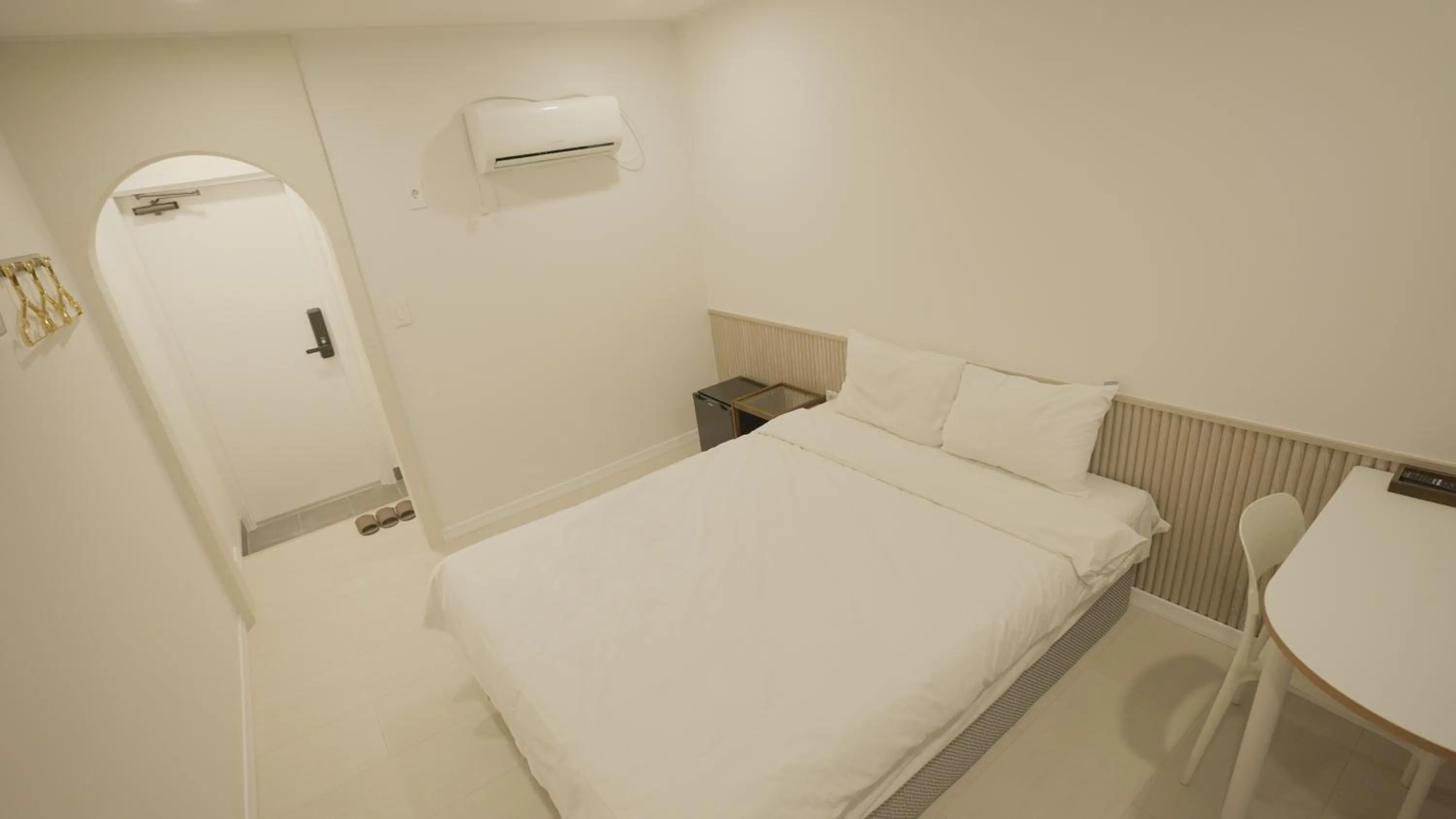 Bed in Jeju Stay Hotel