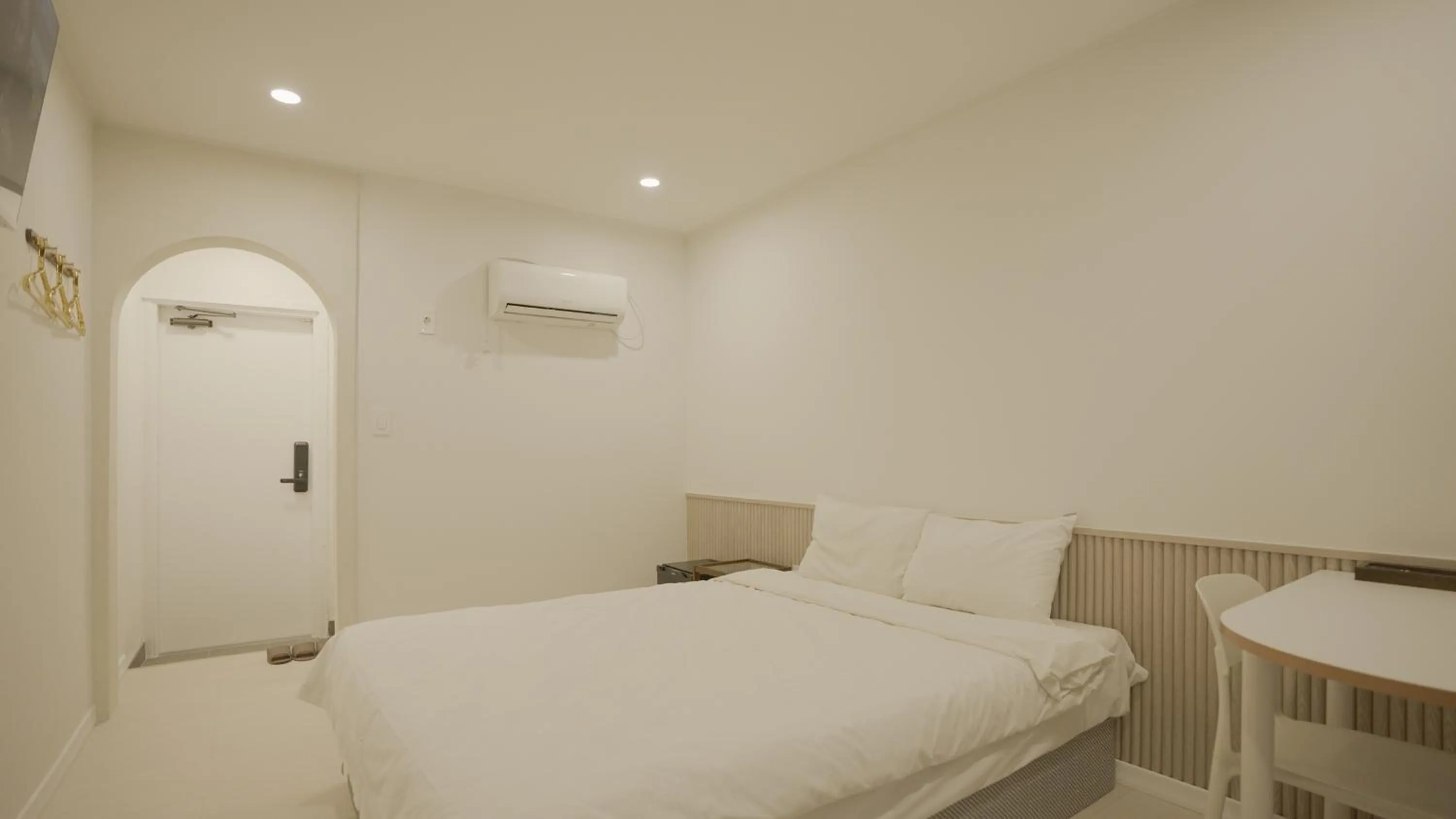 Bed in Jeju Stay Hotel