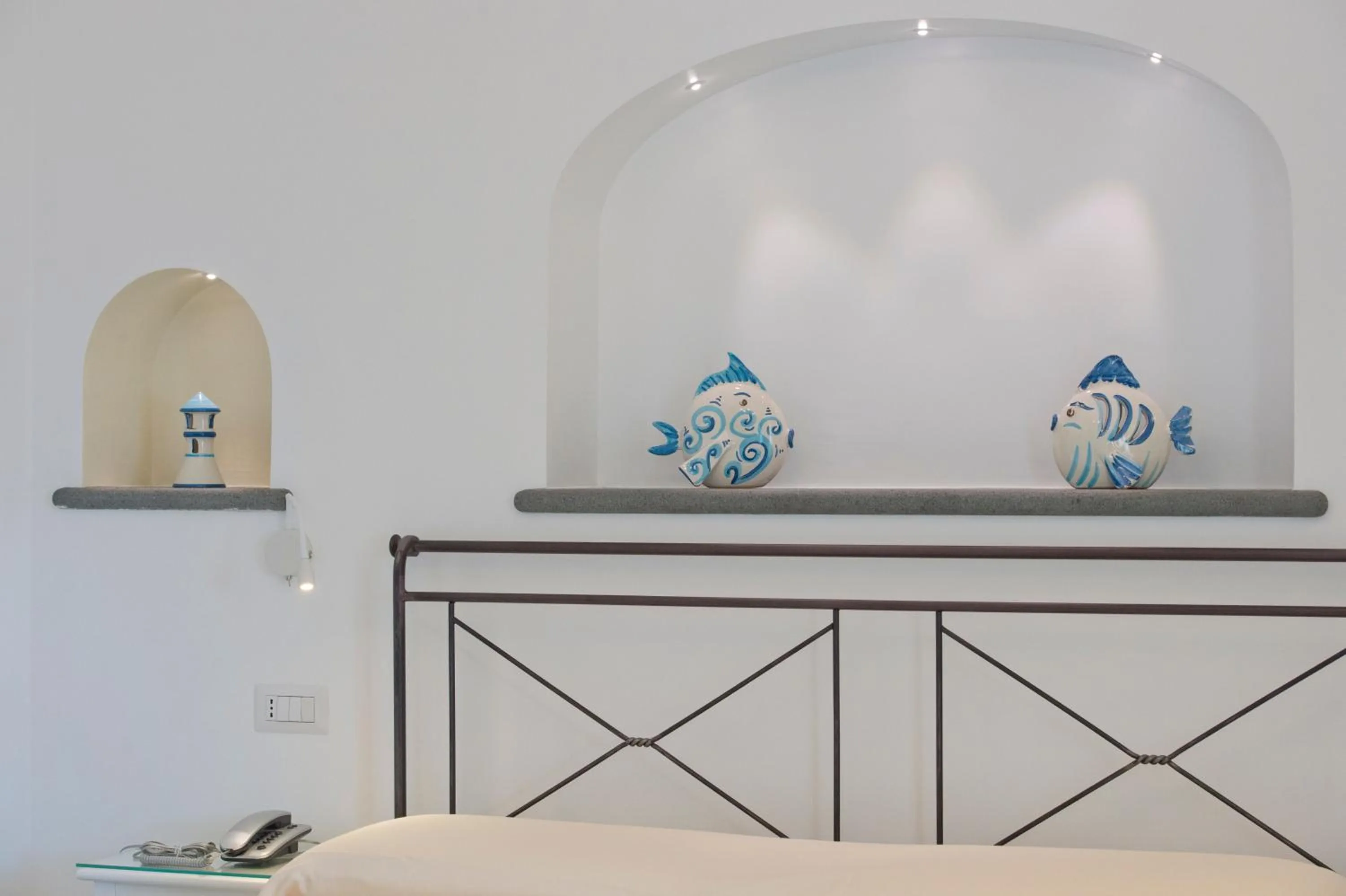 Decorative detail in Albadamare Boutique Hotel