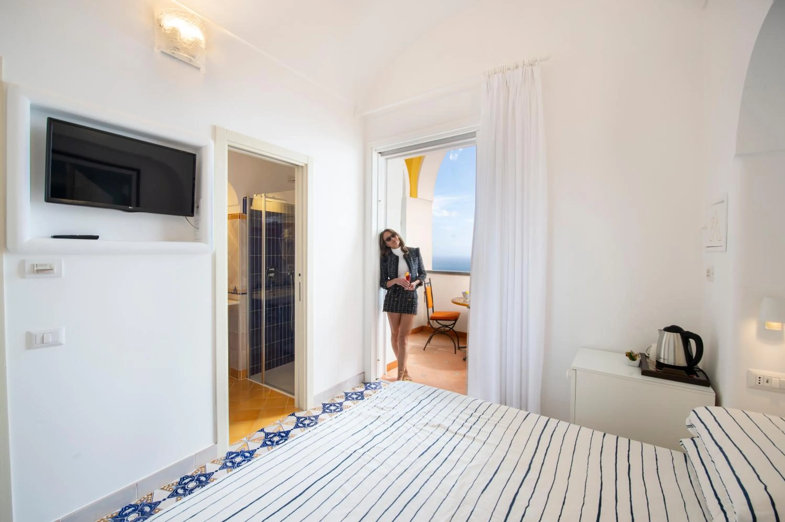 Bed in Albadamare Boutique Hotel